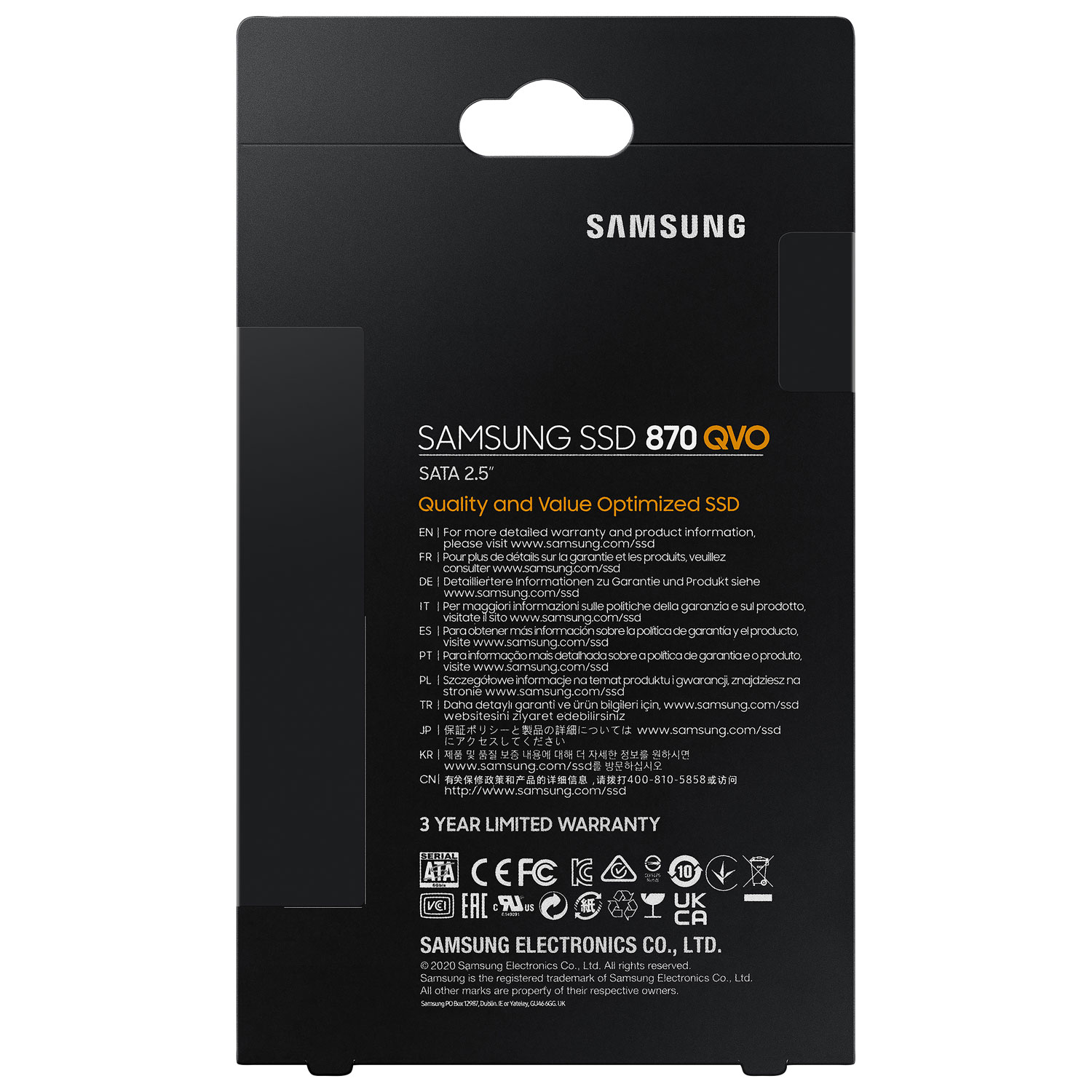Samsung 870 QVO 8TB SATA III Internal Solid State Drive