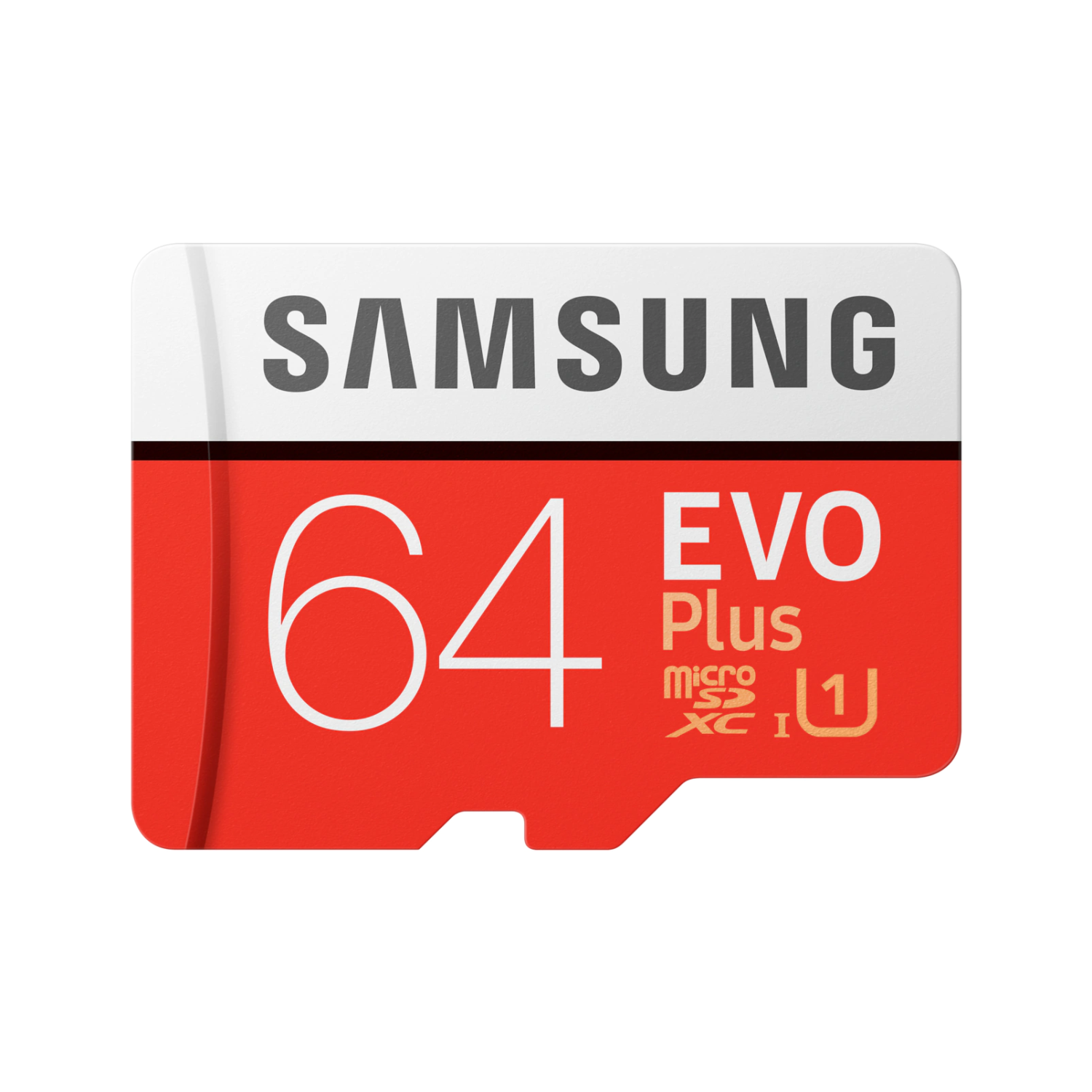 Samsung EVO Plus 64GB microSDXC Micro SD Memory Card with Adapter (MB-MC64HA)