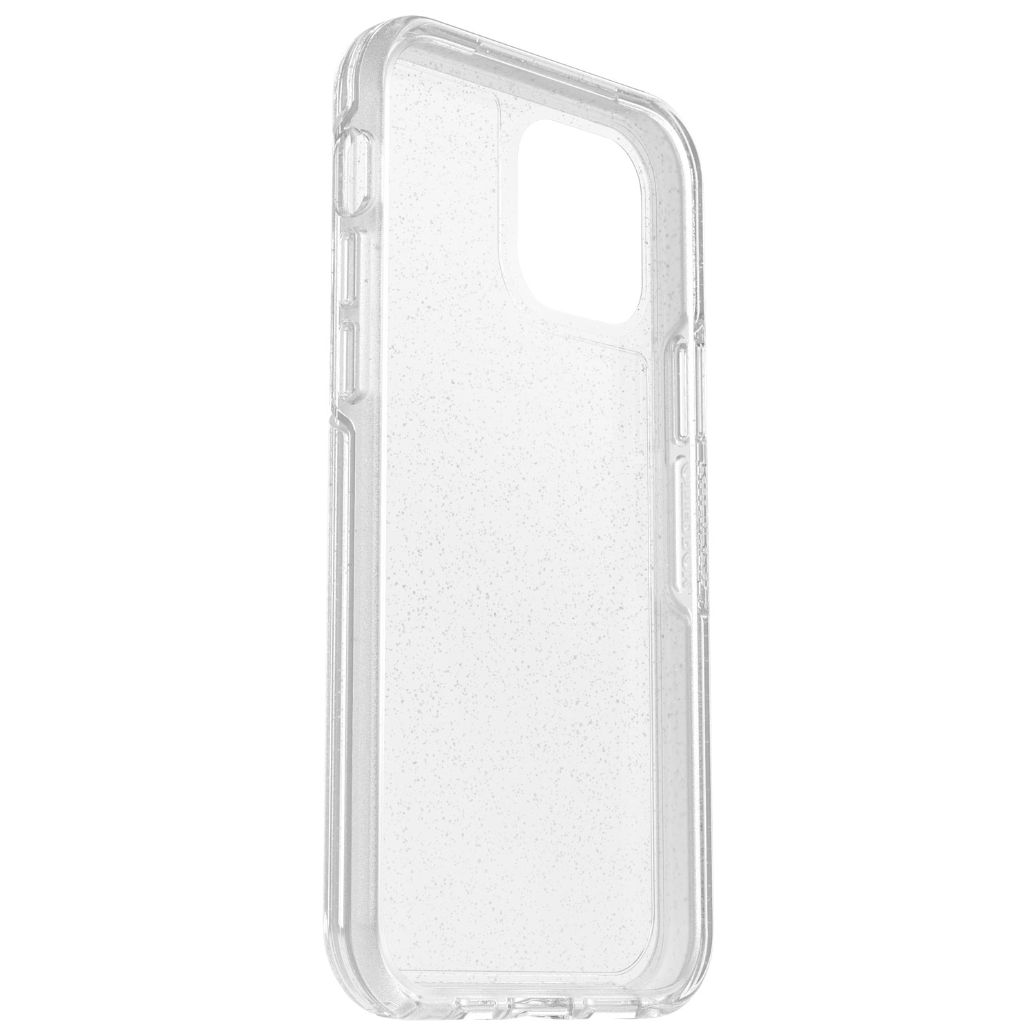 Étui rigide ajusté Symmetry d'OtterBox pour iPhone 12/12 Pro - Flocon argenté