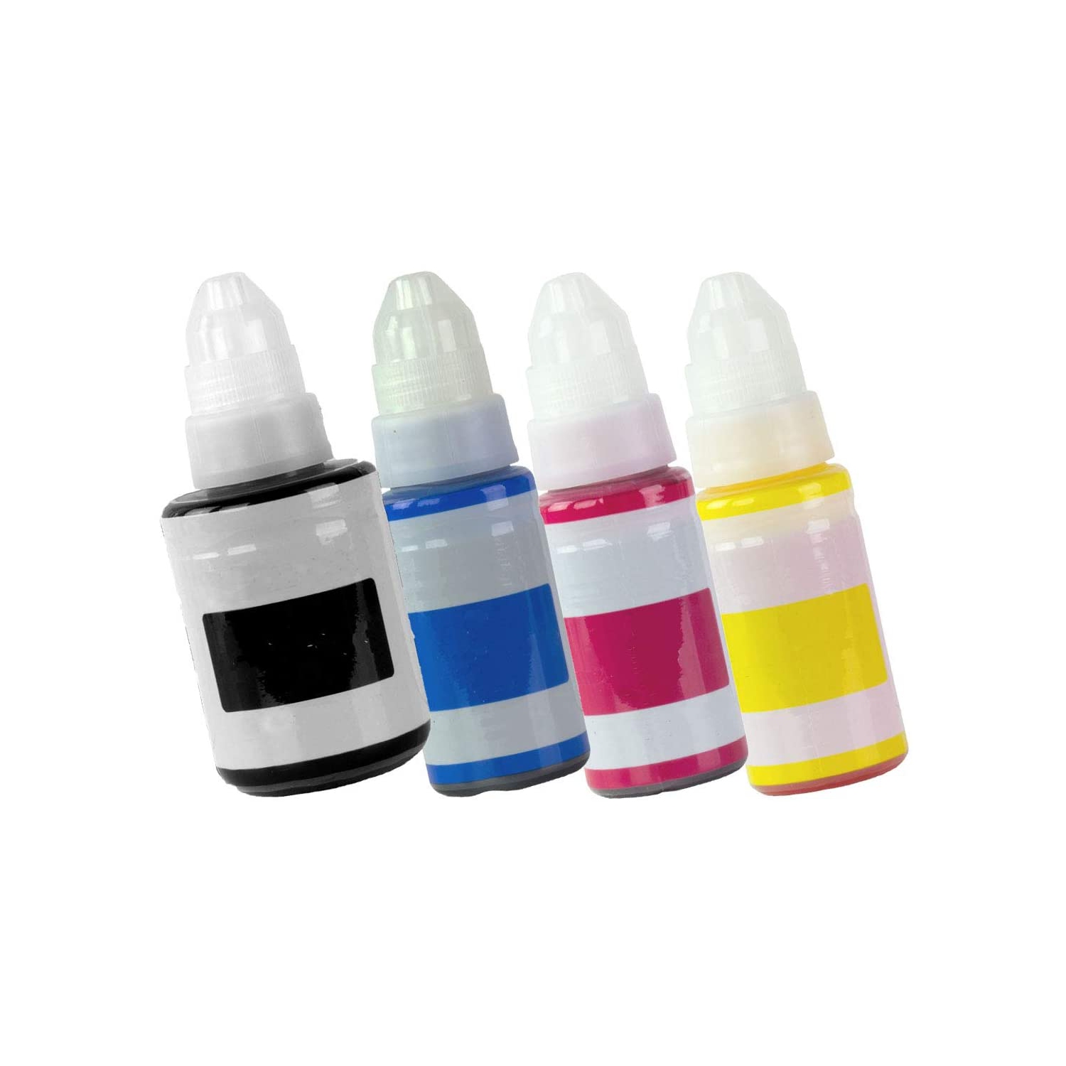 1 Set of 4 Inkfirst® Compatible Mega Tank Ink Bottles Replacement for Canon GI-290 GI290 PIXMA G2200 G3200 G4200 G1200