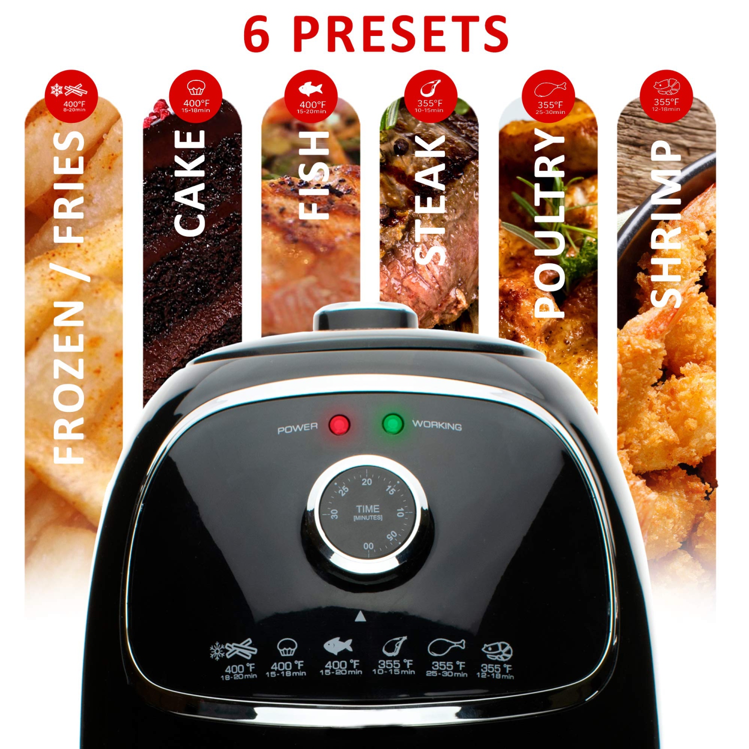 Brentwood electric hotsell air fryer