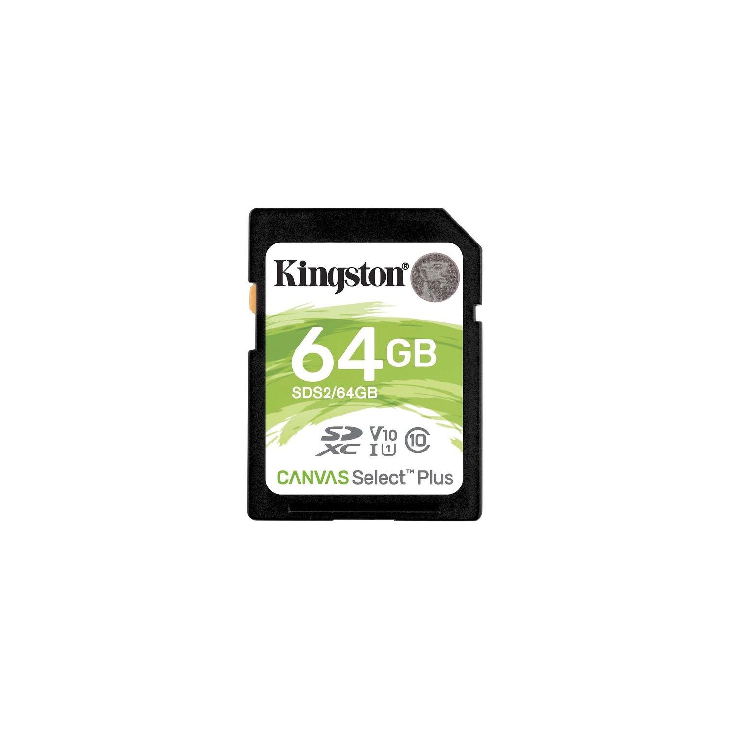 Kingston SDS2 Canvas Select Plus SD Card For HD 1080p And 4K Video Cameras