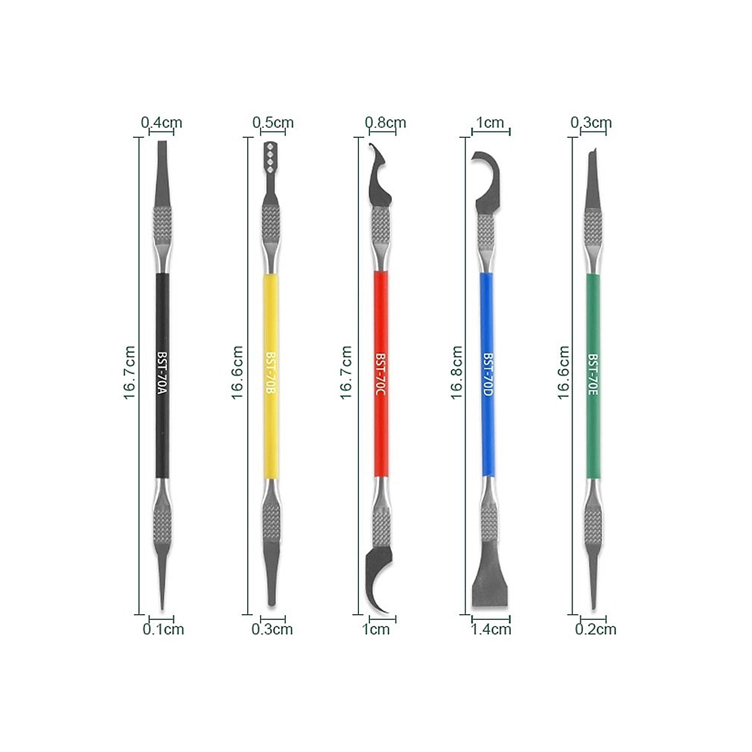 BGA Chip BST#70 CPU Glue Remover Pry Tool Set