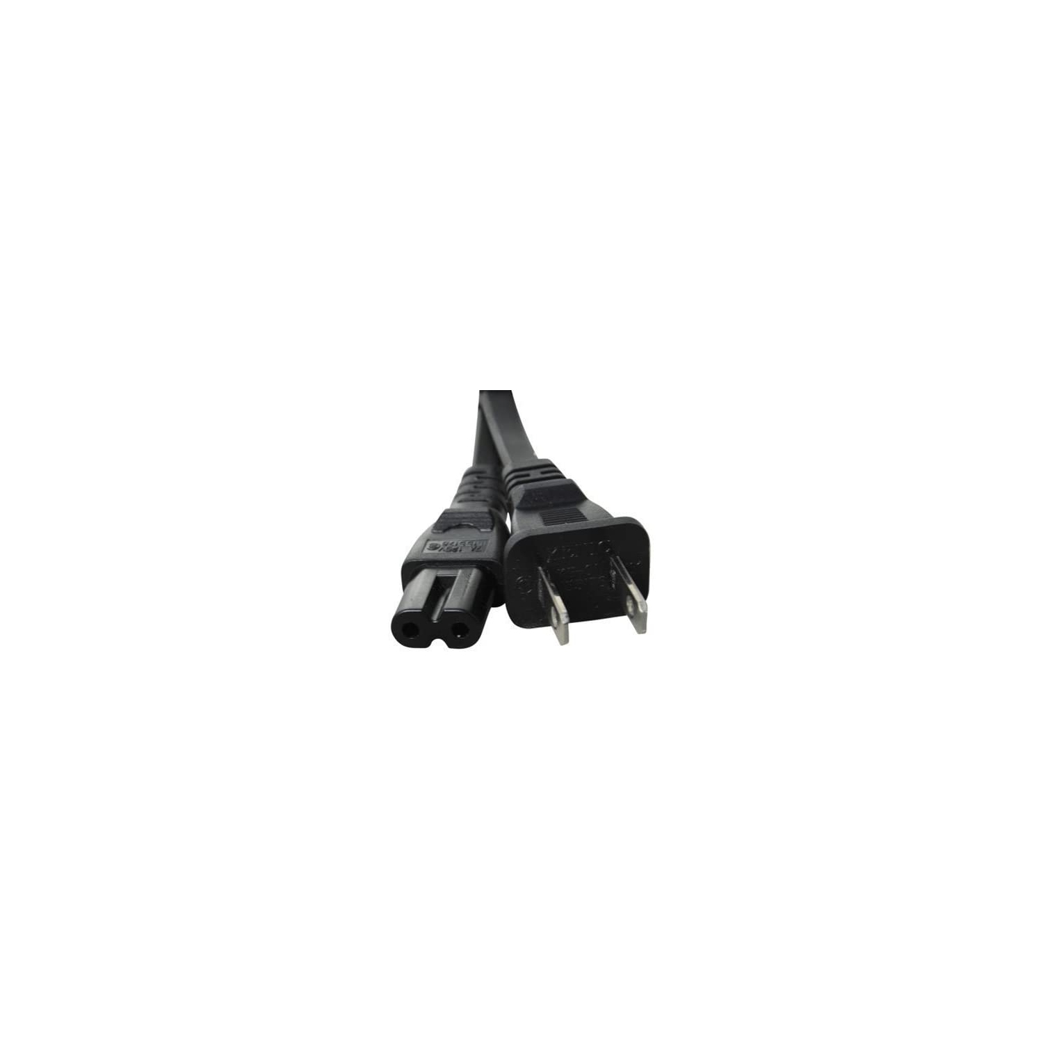 Omnihil AC Power Cord Compatible with Philips Zenith Pioneer Insignia LED LCD Plasma TV (Specific Models Only)
