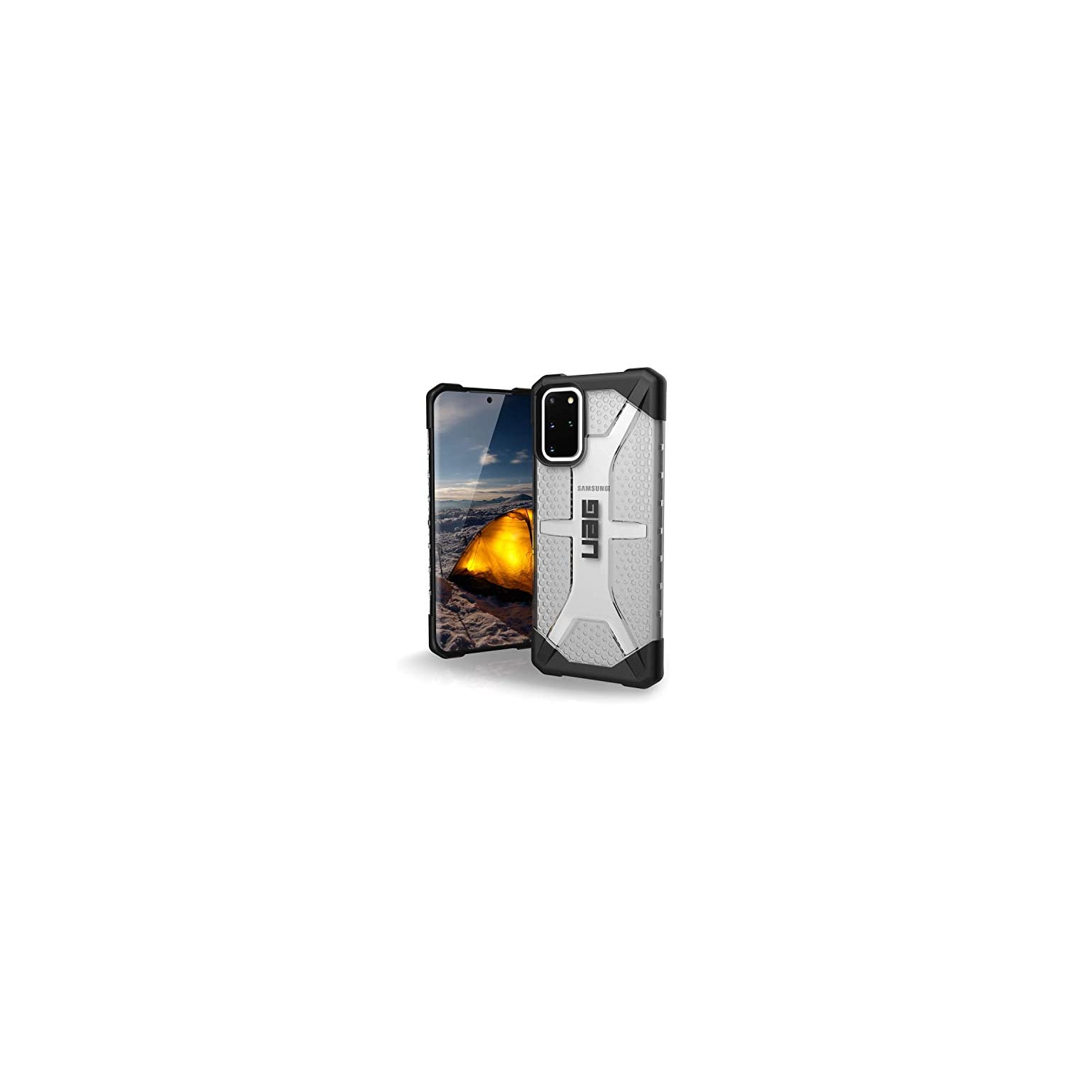 URBAN ARMOR GEAR UAG Samsung Galaxy S20 Plus Case [6.7-inch Screen] Plasma [Ice] Rugged Translucent Ultra-Thin Military