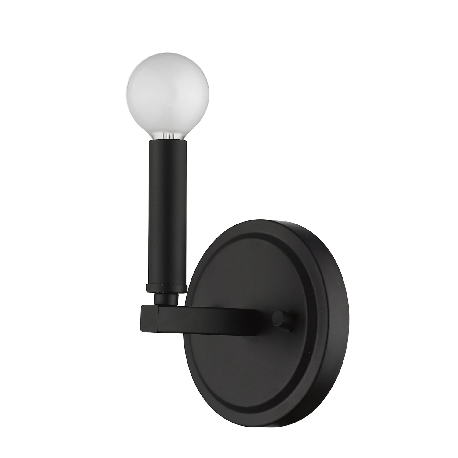 Sawyer 1-Light Matte Black Sconce