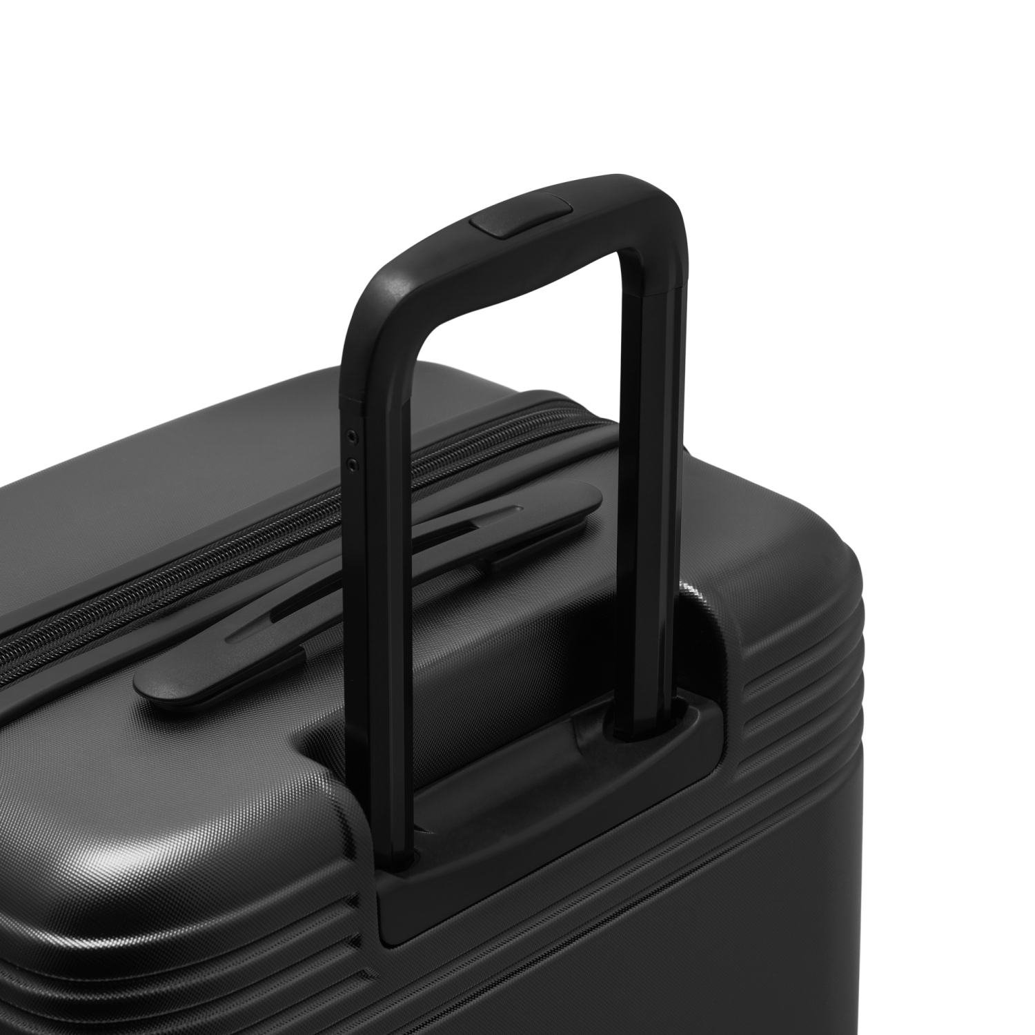 Bugatti - Nashville Hardside Carry-on with TSA Lock - Charcoal