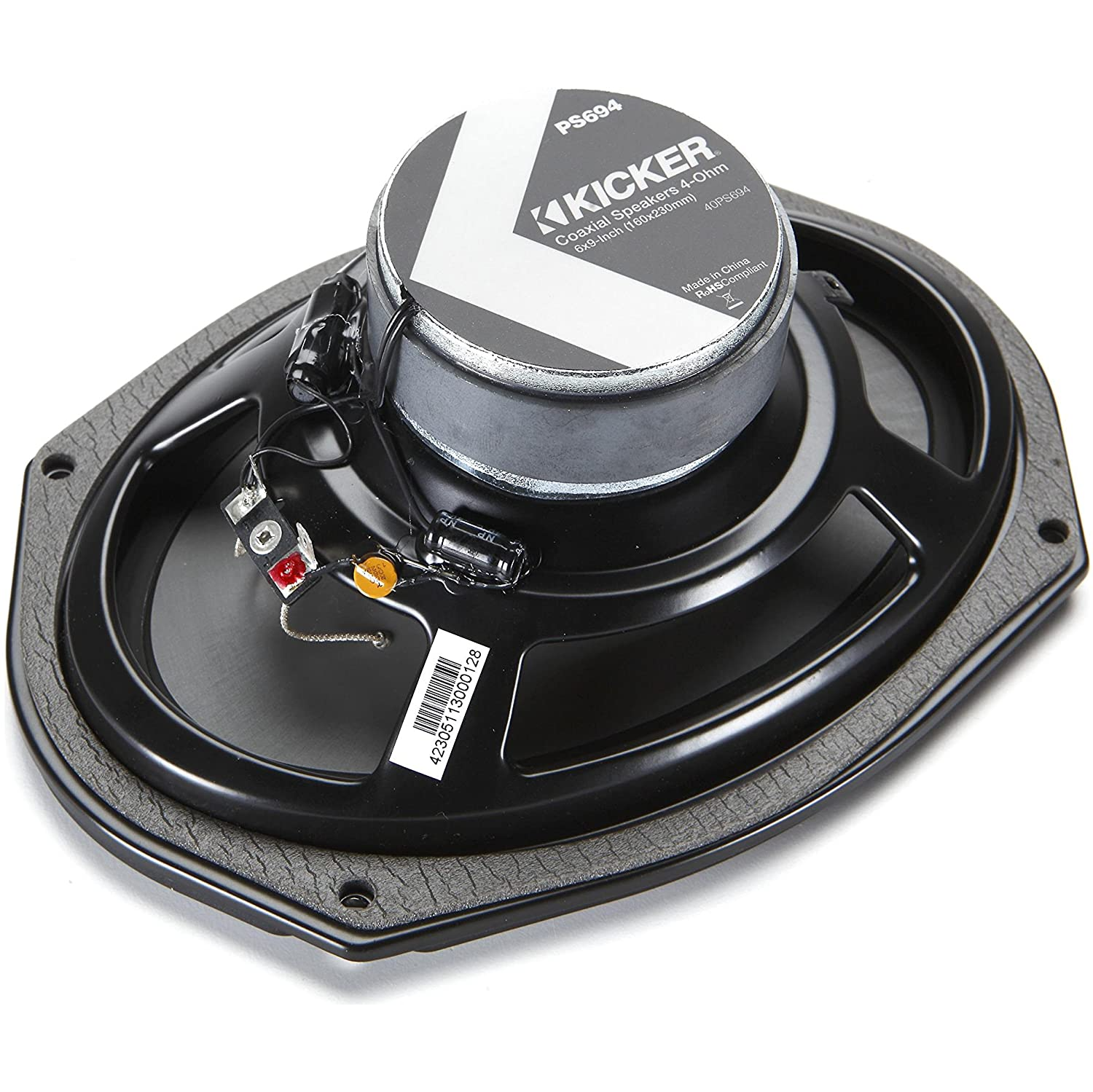 Kicker PS694 6"x 9" 2-Way PS Series 4 Ohm Coaxial Power Sports Speakers