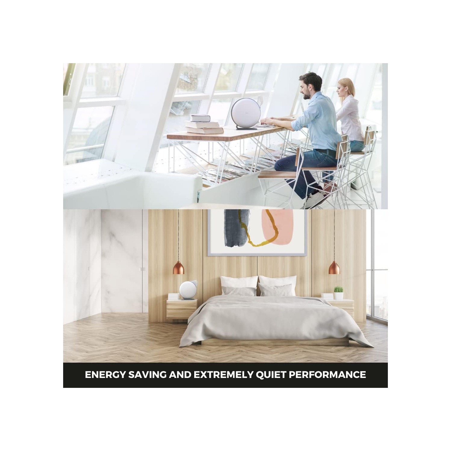 IQAir Atem Desk Personal HEPA Air Purifier for Allergies, Pet Dander, Asthma, Pollen, and Dust, up to 150 sq.ft. Coverage, Perfect for Desk, Office