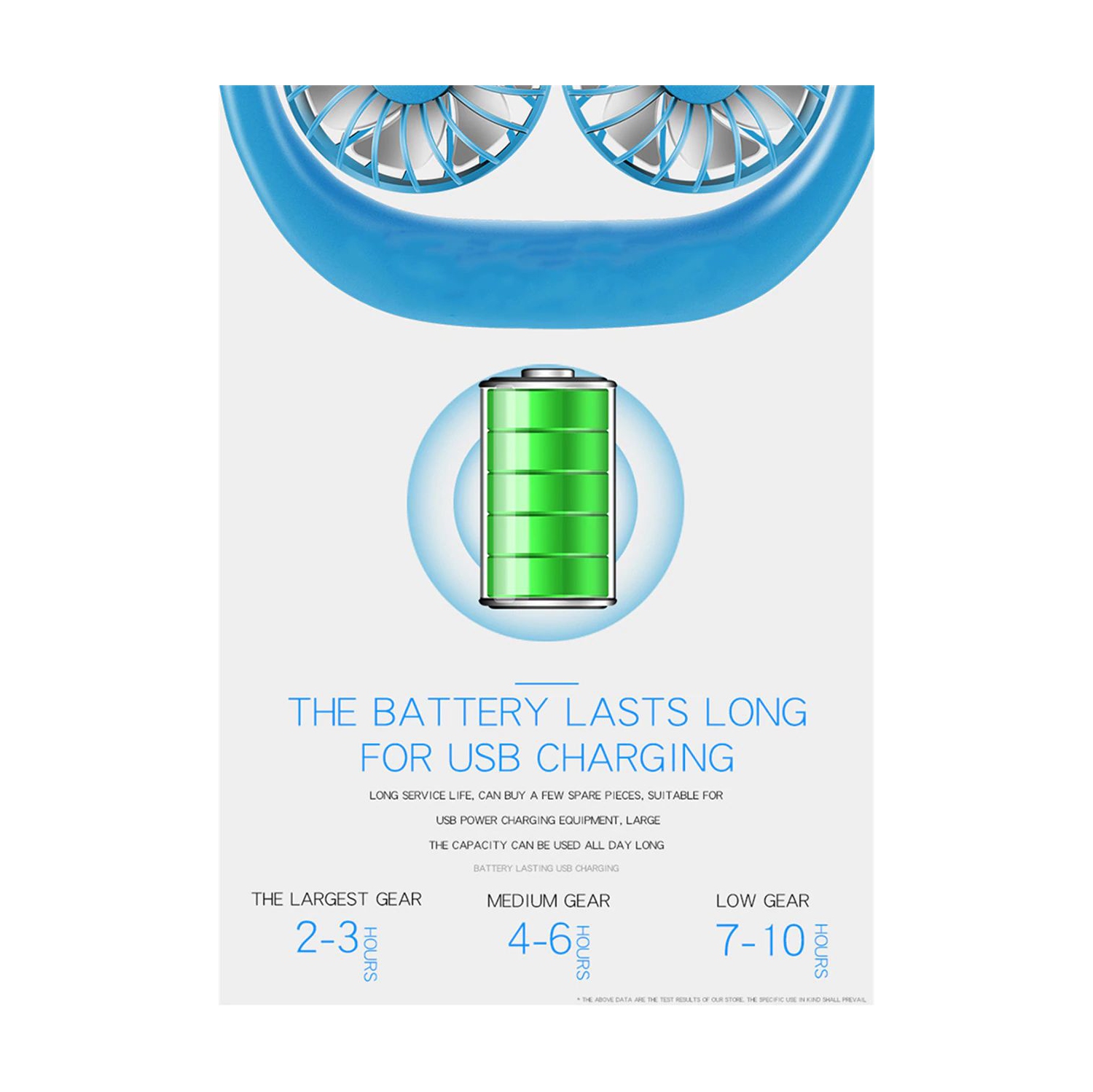 Mini-serre-nuque portative USB ventilateur/pile rechargeable petit ventilateur de bureau refroidisseur d’air portatif