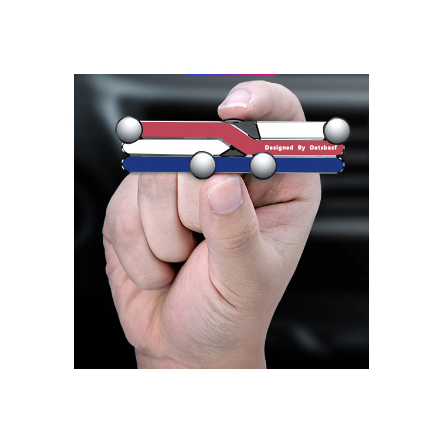 axGear Deformed cell phone Holder Three-color Car Mobile Phone Bracket Air Conditioner