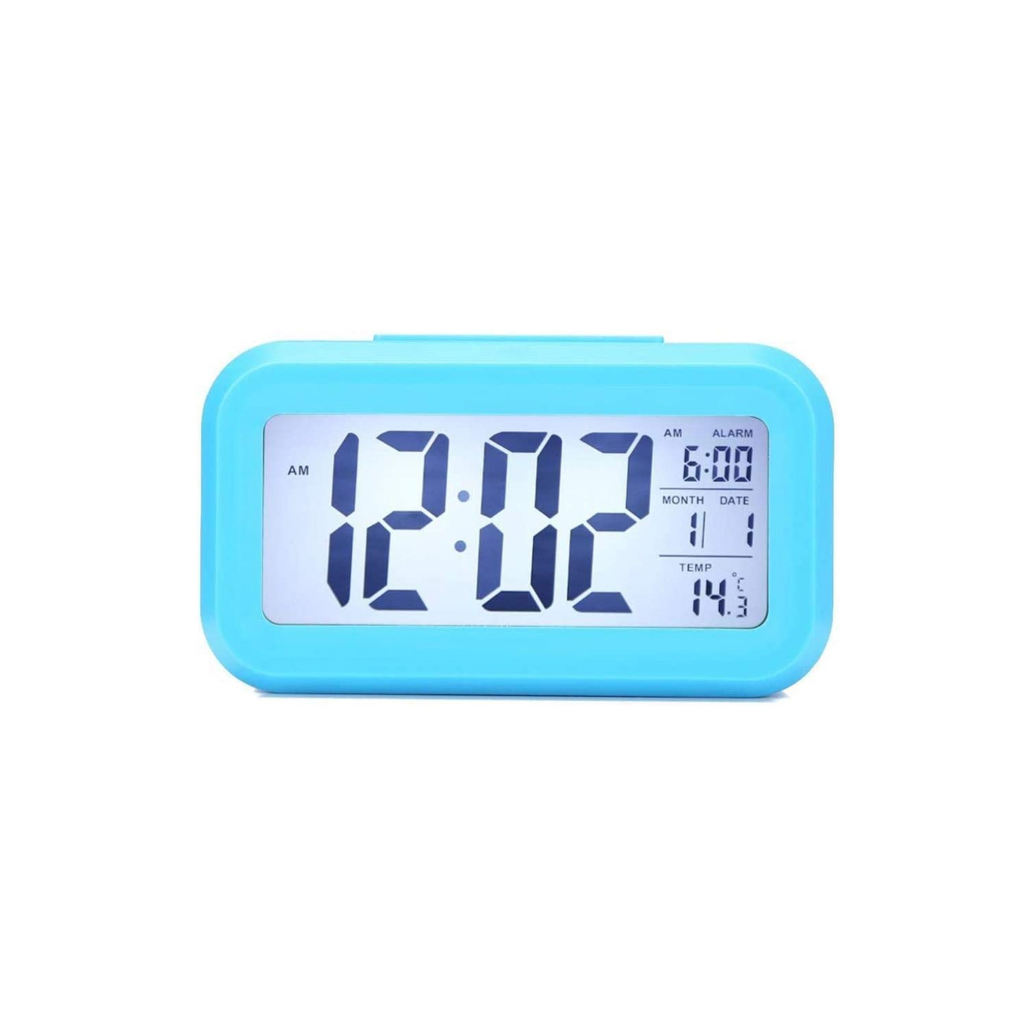 AxGear – réveil-matin numérique, rétroéclairage, rappel de température, affichage ACL à piles