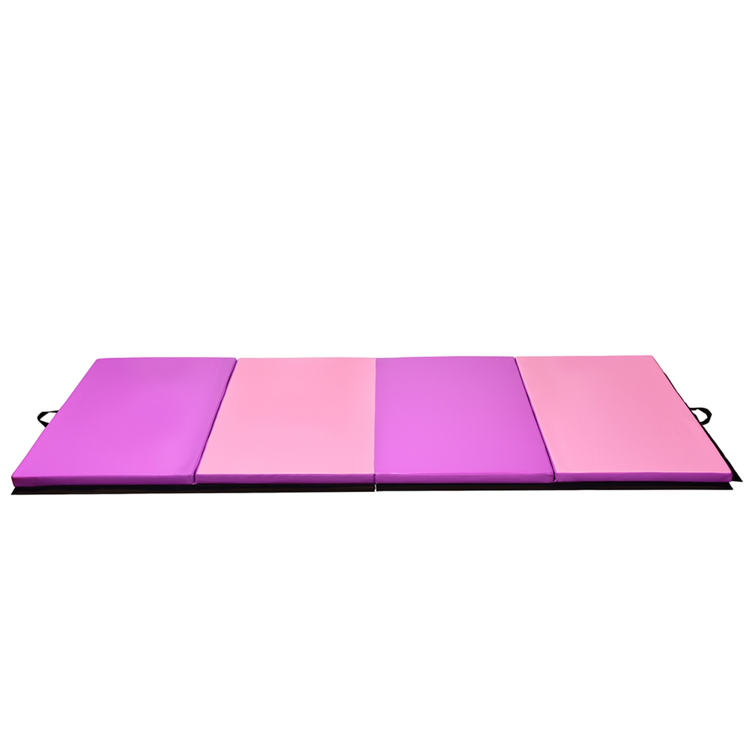 Gymax Folding Panel Gym Fitness Exercise Gymnastics Mat 4' x 10' x 2''