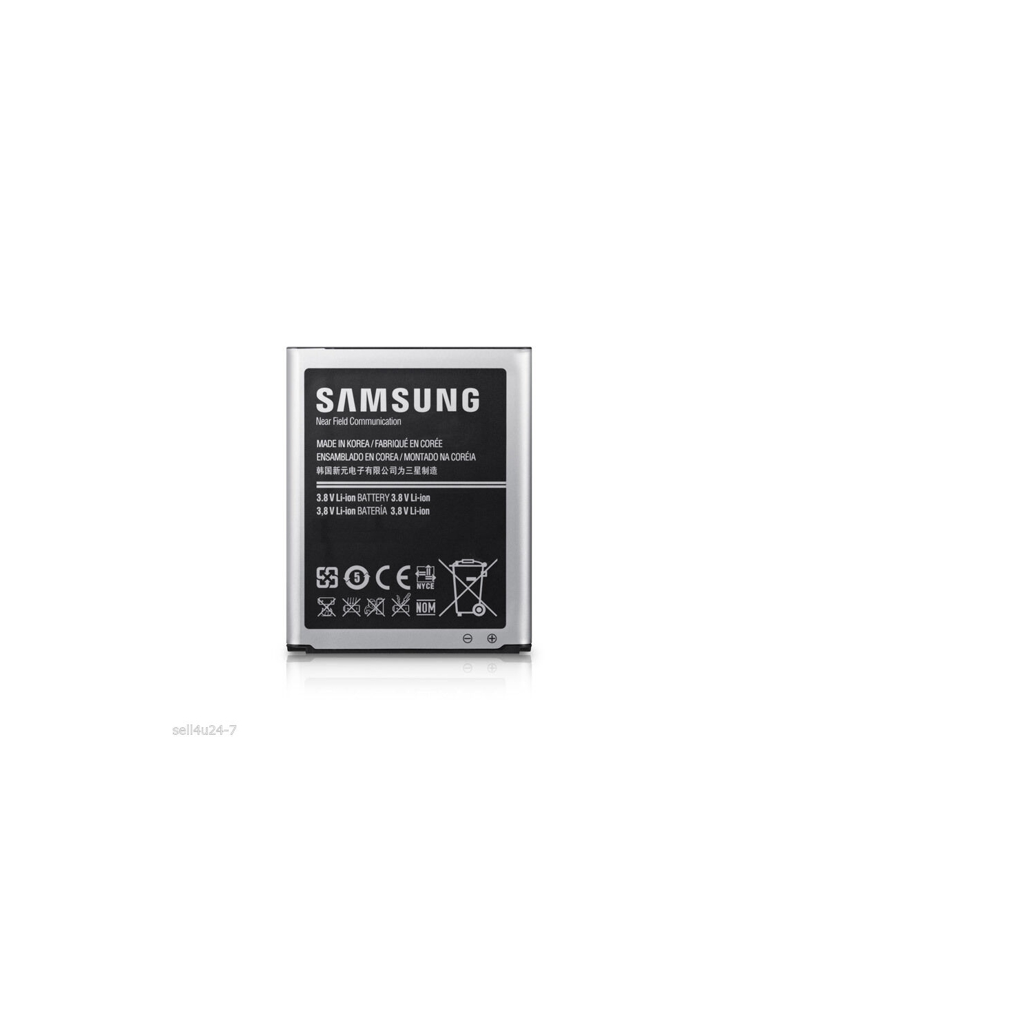 (CABLESHARK) Samsung Galaxy S4 IV Compatible New 3.8 Li Internal Replacement Battery for i9500 i9505 (FREE SHIPPING)