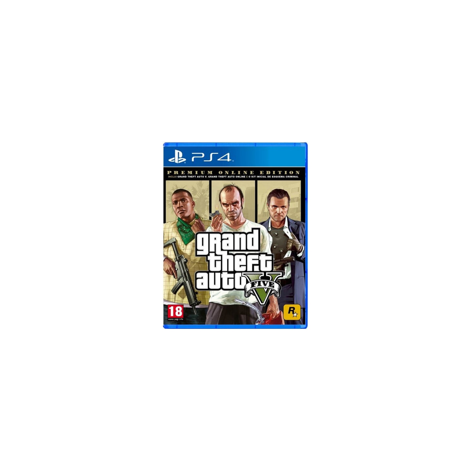 Grand Theft Auto V - Premium Online Edition [PlayStation 4]