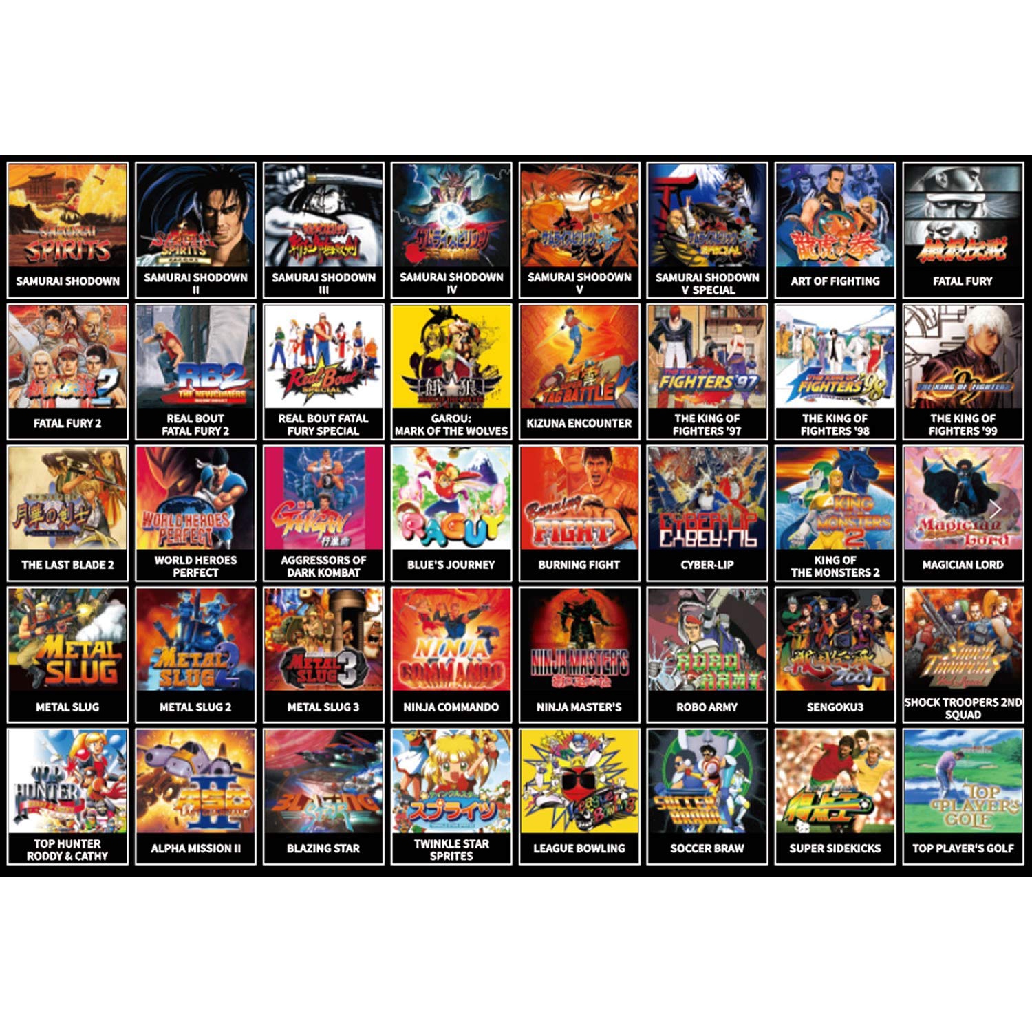 Console miniature NEOGEO Samurai Shodown édition limitée de SNK - Bleu Ukyo Tachibana [Système rétro]