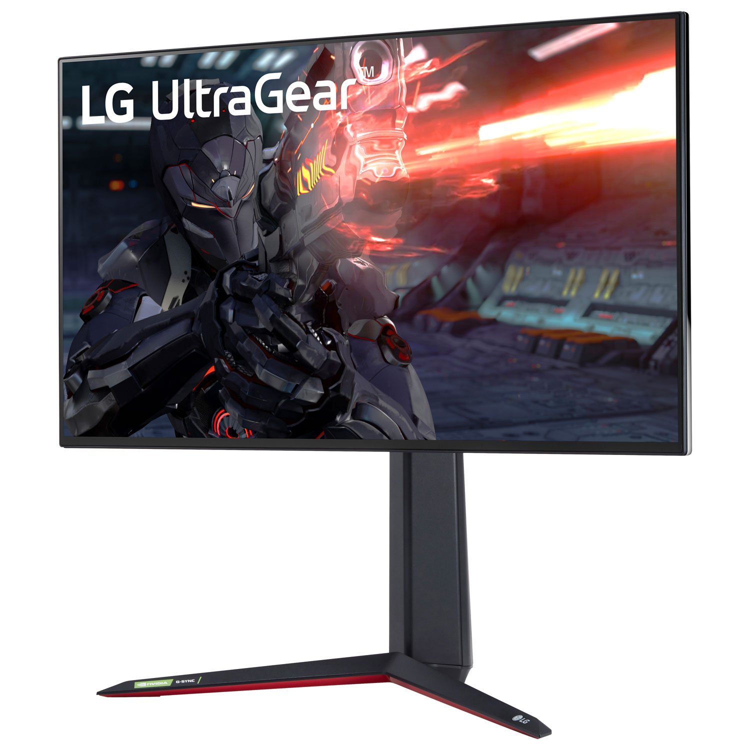 Moniteur de jeu DEL IPS UHD 4K G-Sync GTG 1 ms 144 Hz de 27 po UltraGear de LG - Noir