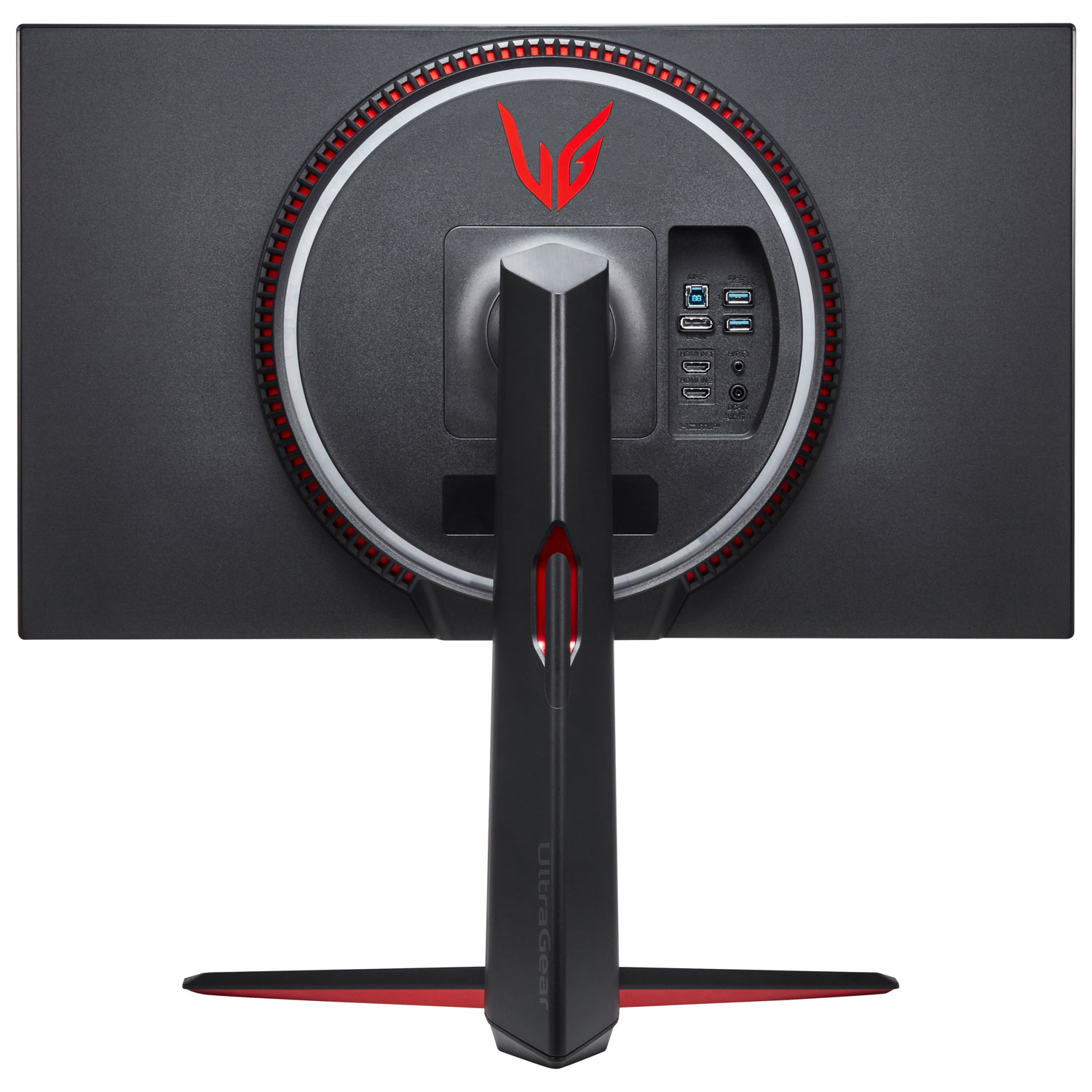 Moniteur de jeu DEL IPS UHD 4K G-Sync GTG 1 ms 144 Hz de 27 po UltraGear de LG - Noir