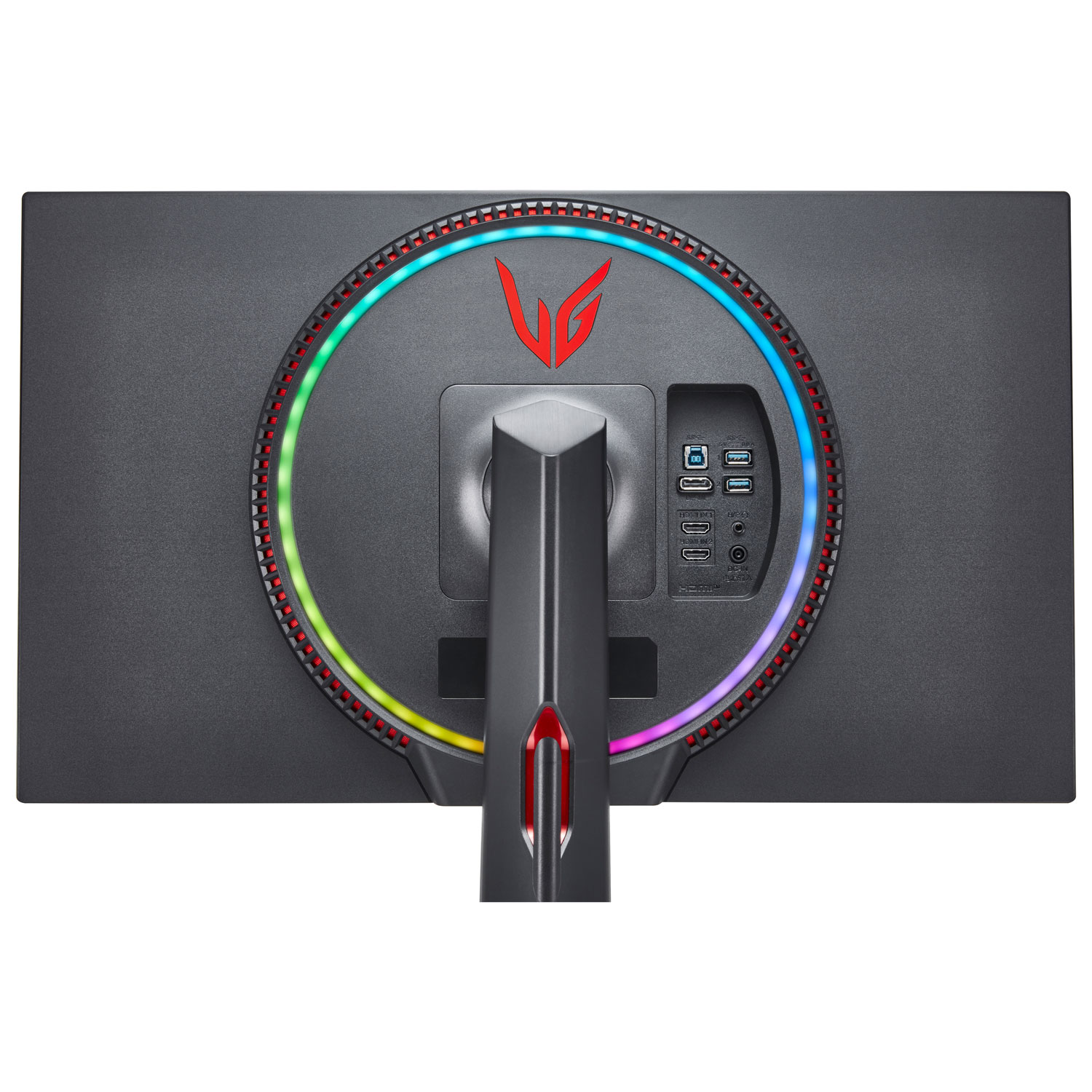 Moniteur de jeu DEL IPS UHD 4K G-Sync GTG 1 ms 144 Hz de 27 po UltraGear de LG - Noir