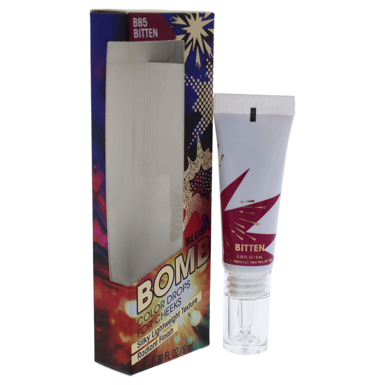 Blush Bomb Color Drops for Cheeks - BB5 Bitten by Flower Beauty for Women - 0.30 oz Blush