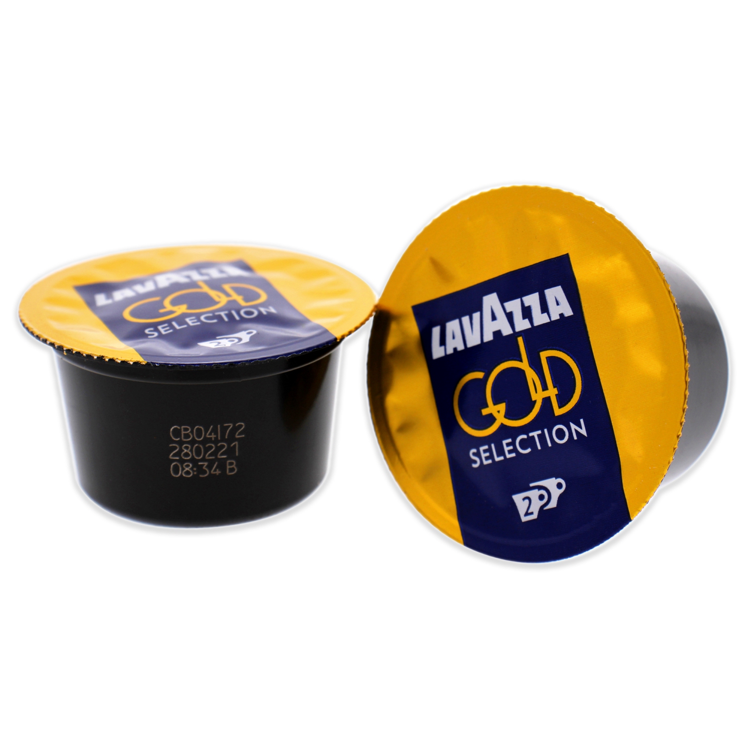 Blue Gold Selection 2 Roast Ground Coffee Pods by Lavazza for - 100 Pods Coffee