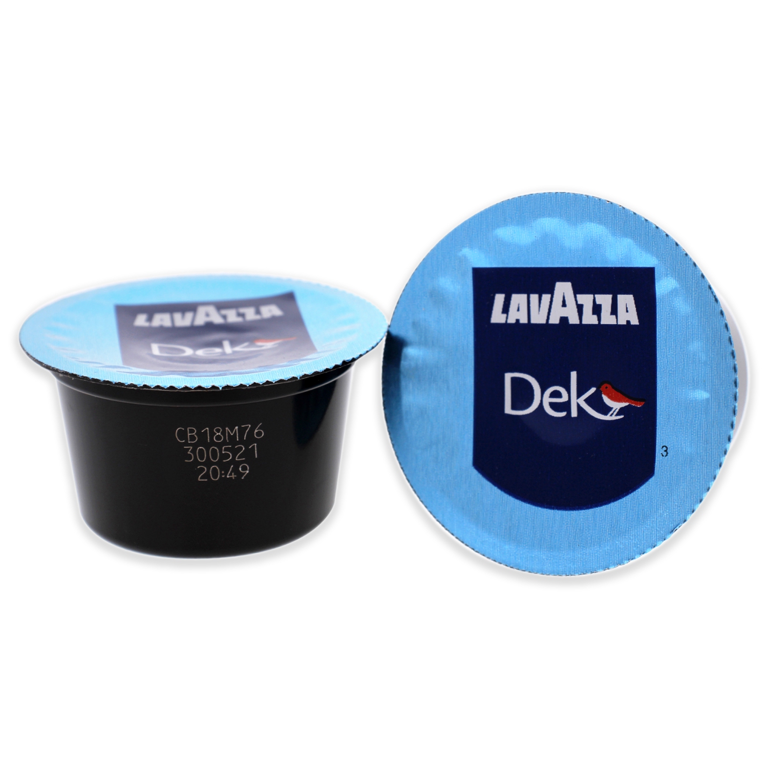 Blue Dek Roast Ground Coffee Pods by Lavazza for - 100 Pods Coffee