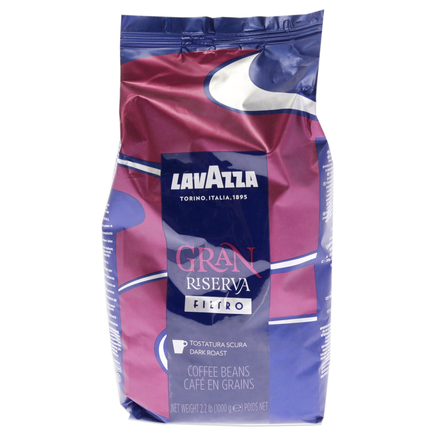 Gran Riserva Filtro Dark Roast Coffee Bean by Lavazza for - 35.2 oz Coffee