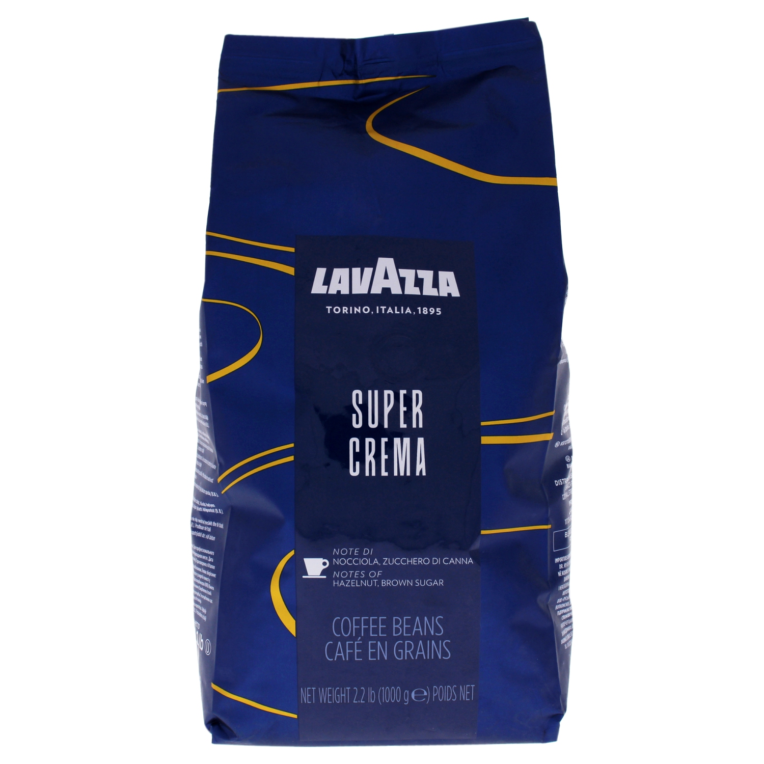 Super Crema Roast Whole Bean Coffee by Lavazza for - 35.2 oz Coffee