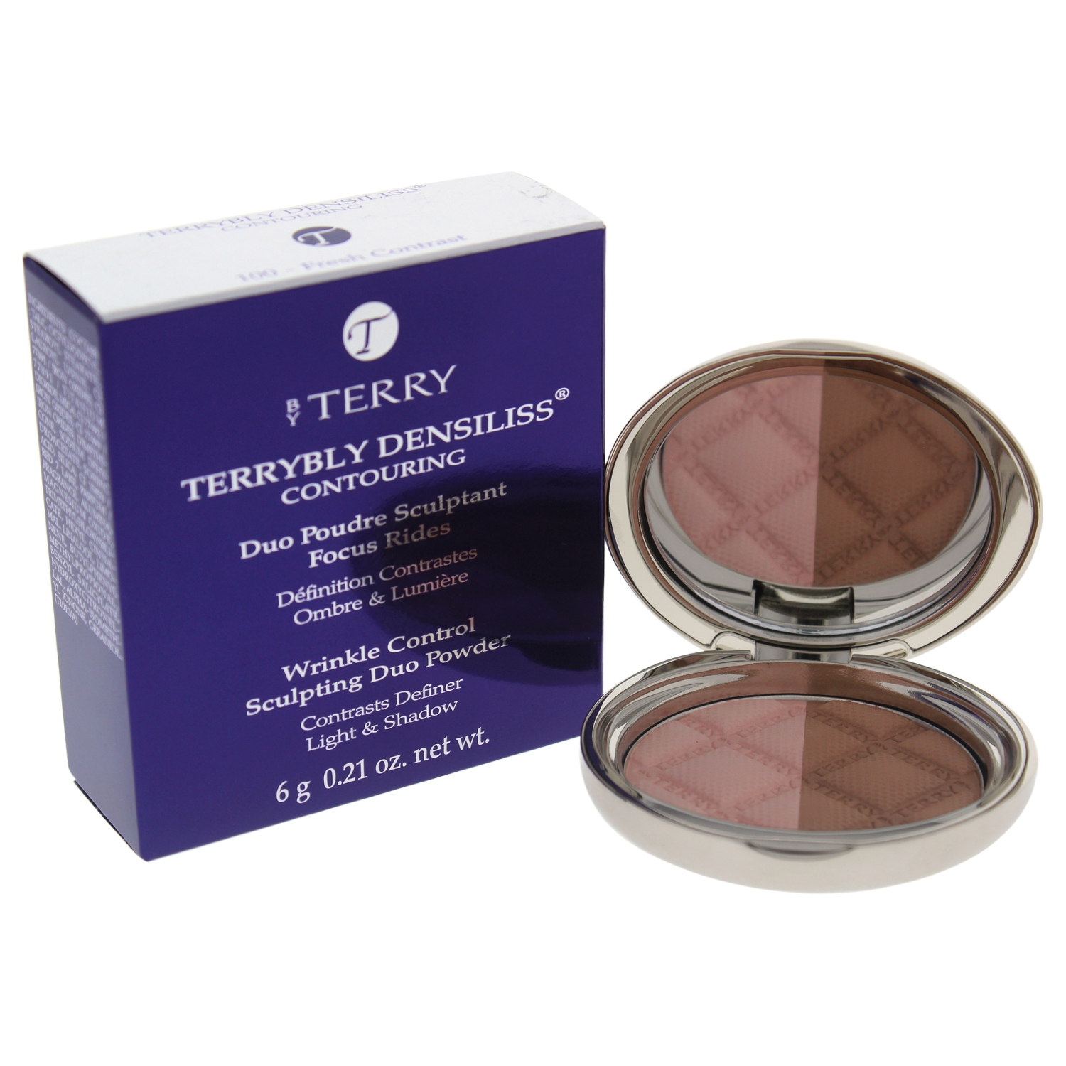 Poudre Contouring Duo Terrybly Densiliss - 100 Fresh Contrast par Terry pour Femme - 0,21&nbsp;oz Compact