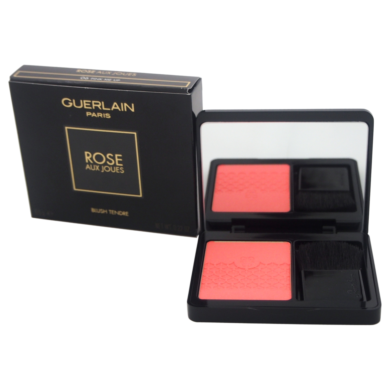 Rose Aux Joues Tender Blush - 06 Pink Me Up par Guerlain pour Femme - 0,22&nbsp;oz fard à joues