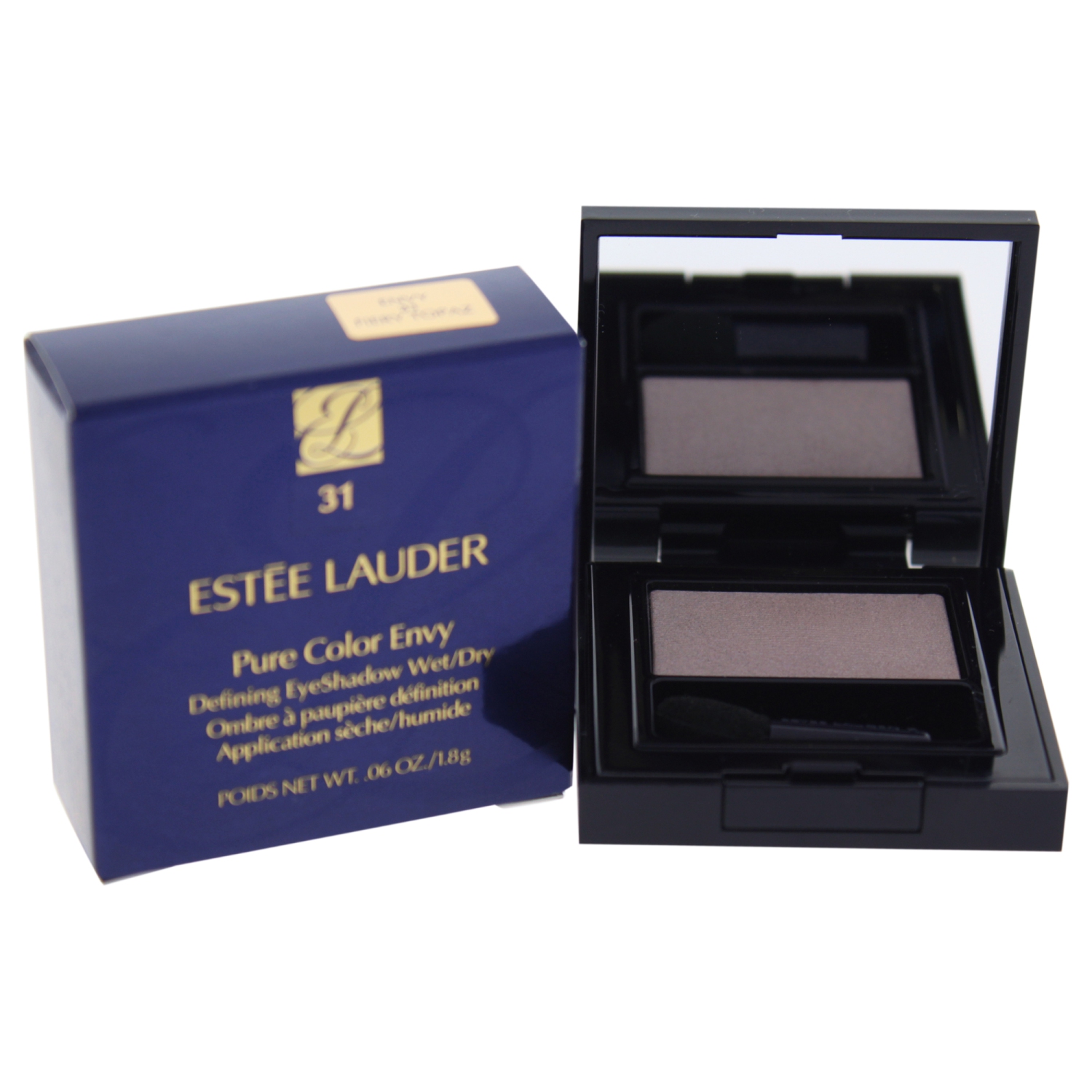 Pure Color Envy Defining Eyeshadow Wet/Dry - # 31 Fiery Topaz by Estee Lauder for Women - 0.06 oz Eyeshadow