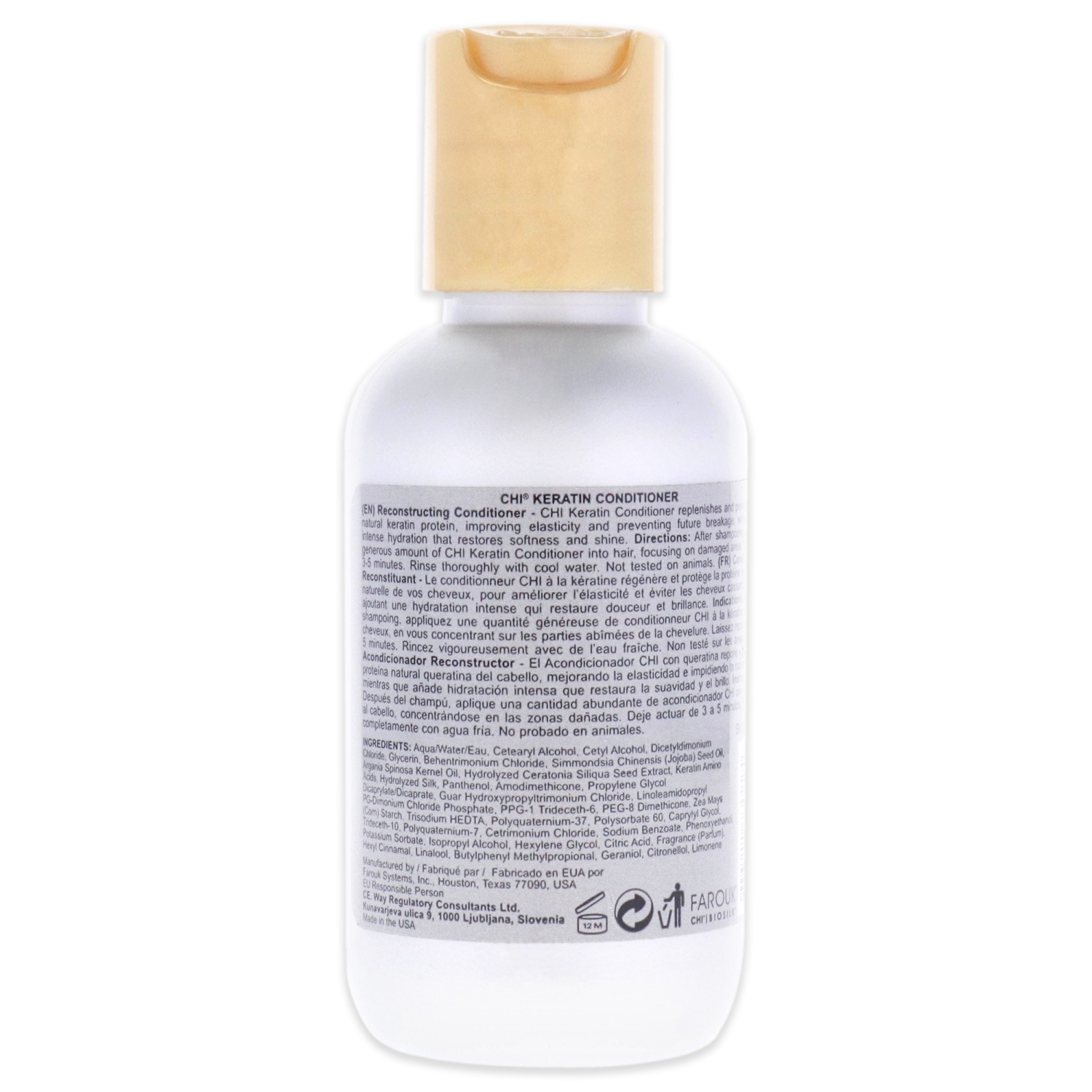 Keratin Reconstructing Conditioner by CHI for Unisex - 2 oz Conditioner
