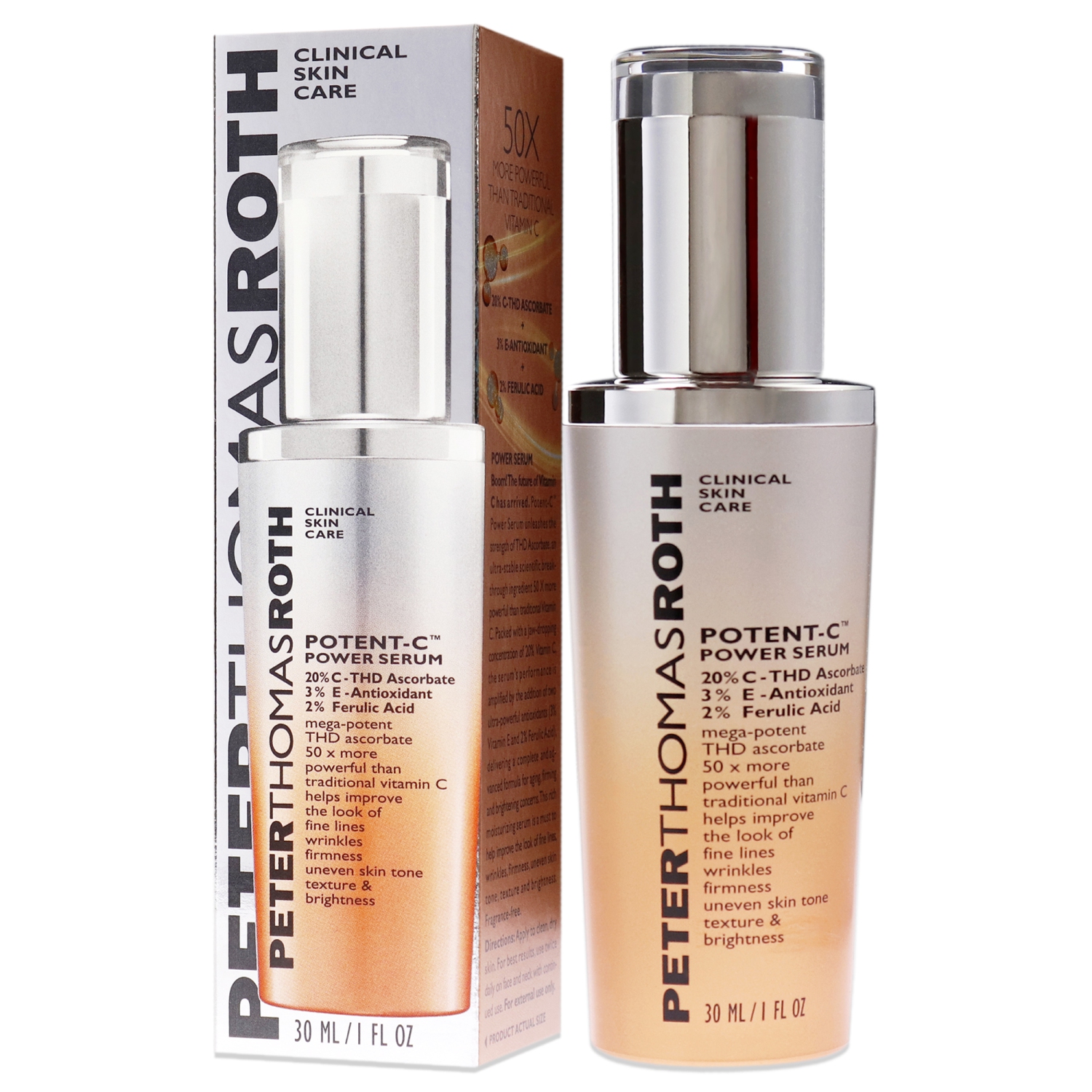 Potent-C Power Serum by Peter Thomas Roth for Unisex - 1 oz Serum