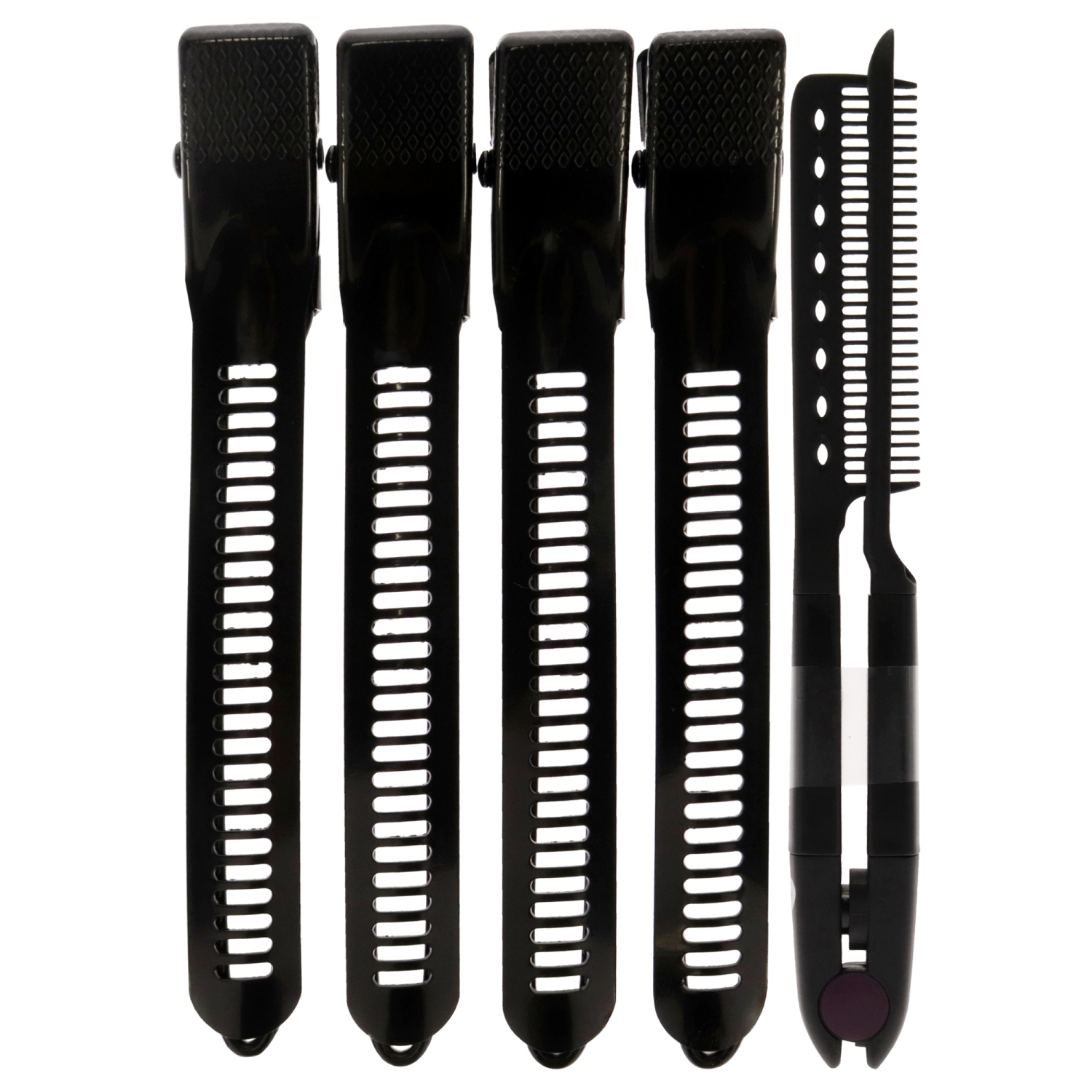 T3 Hair Tools by T3 for Unisex - 3 Pc Bag, 3 Clips, Comb