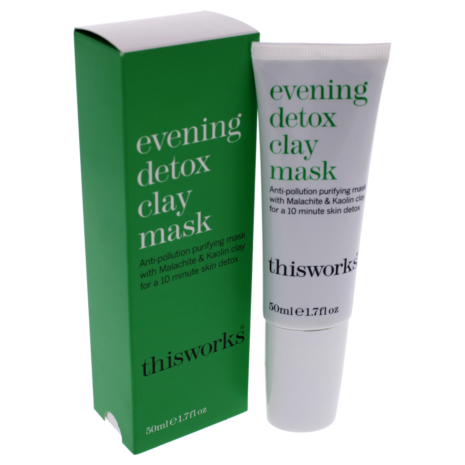 Evening Detox Clay Mask by ThisWorks for Unisex - 1.7 oz Mask
