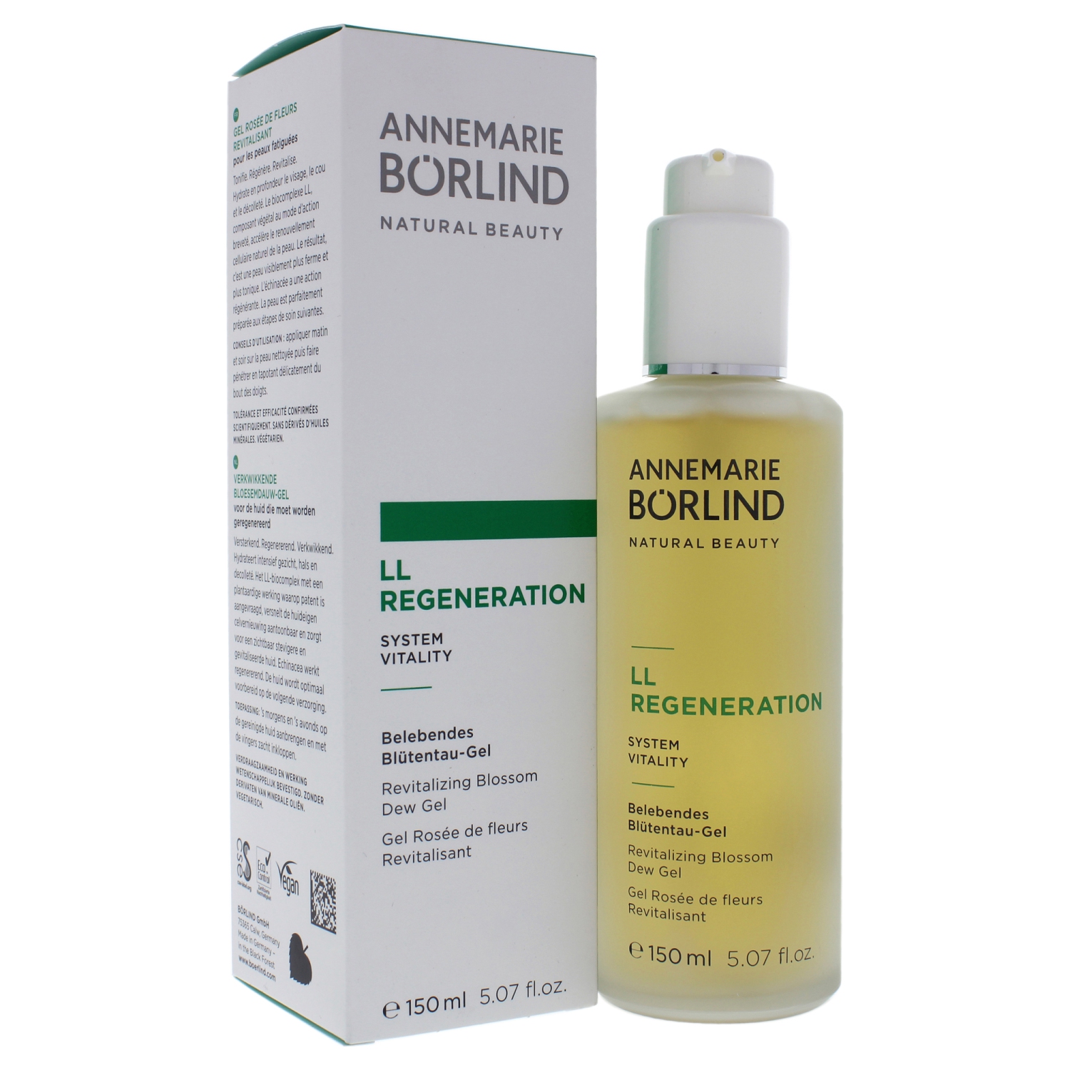 LL Regeneration System Vitality Revitalizing Blossom Dew Gel by Annemarie Borlind for Unisex - 5.07 oz Gel