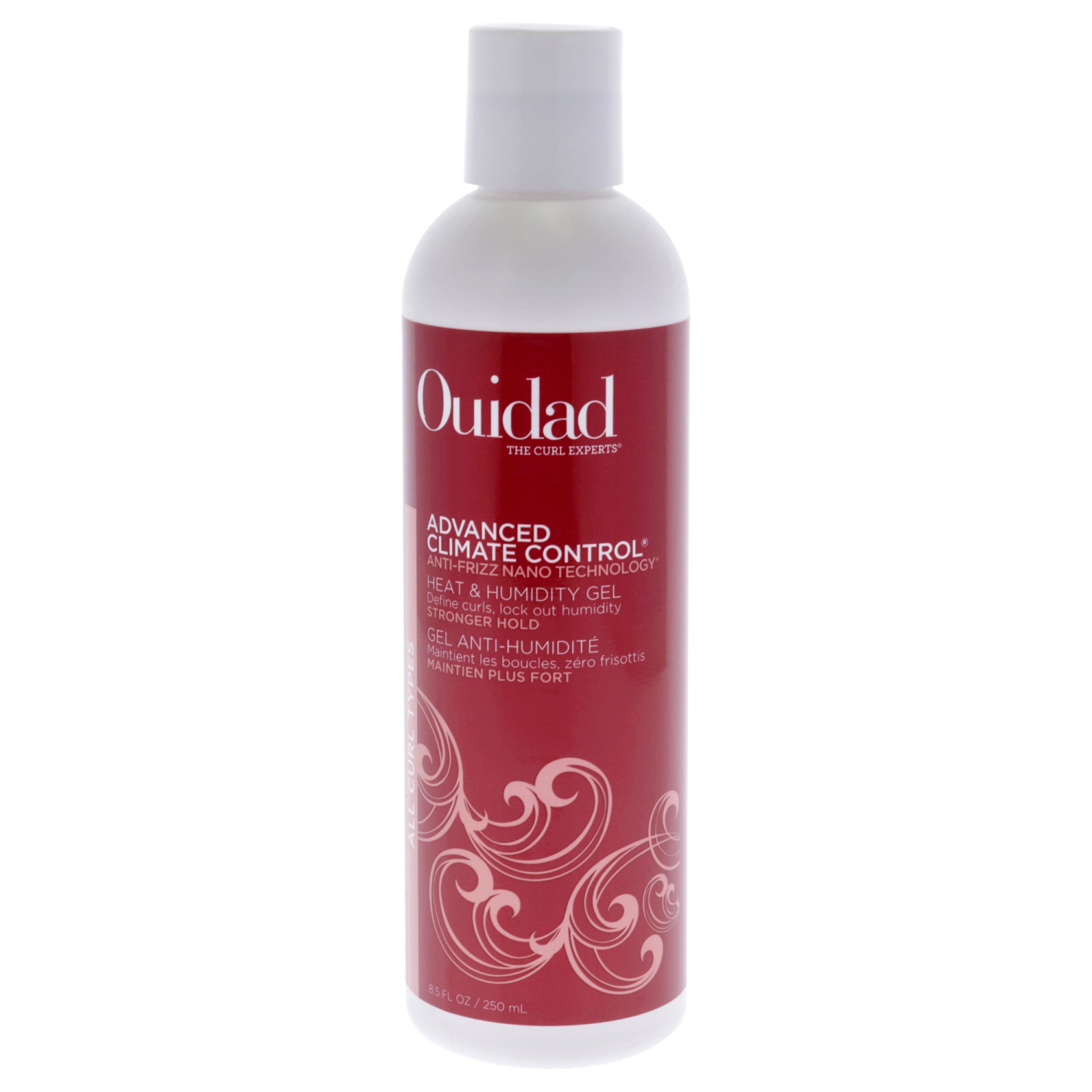 Advanced Climate Control Heat and Humidity Gel - Stronger Hold by Ouidad for Unisex - 8.5 oz Gel