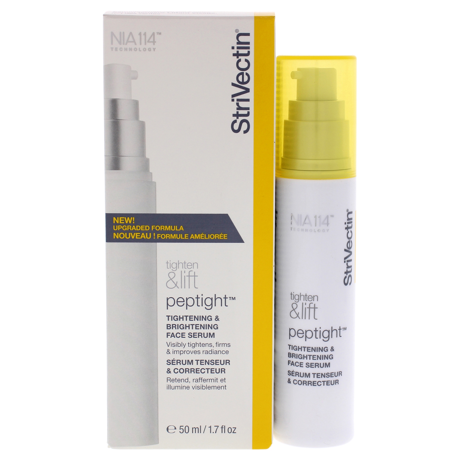 Peptight Tightening and Brightening Face Serum by Strivectin for Unisex - 1.7 oz Serum