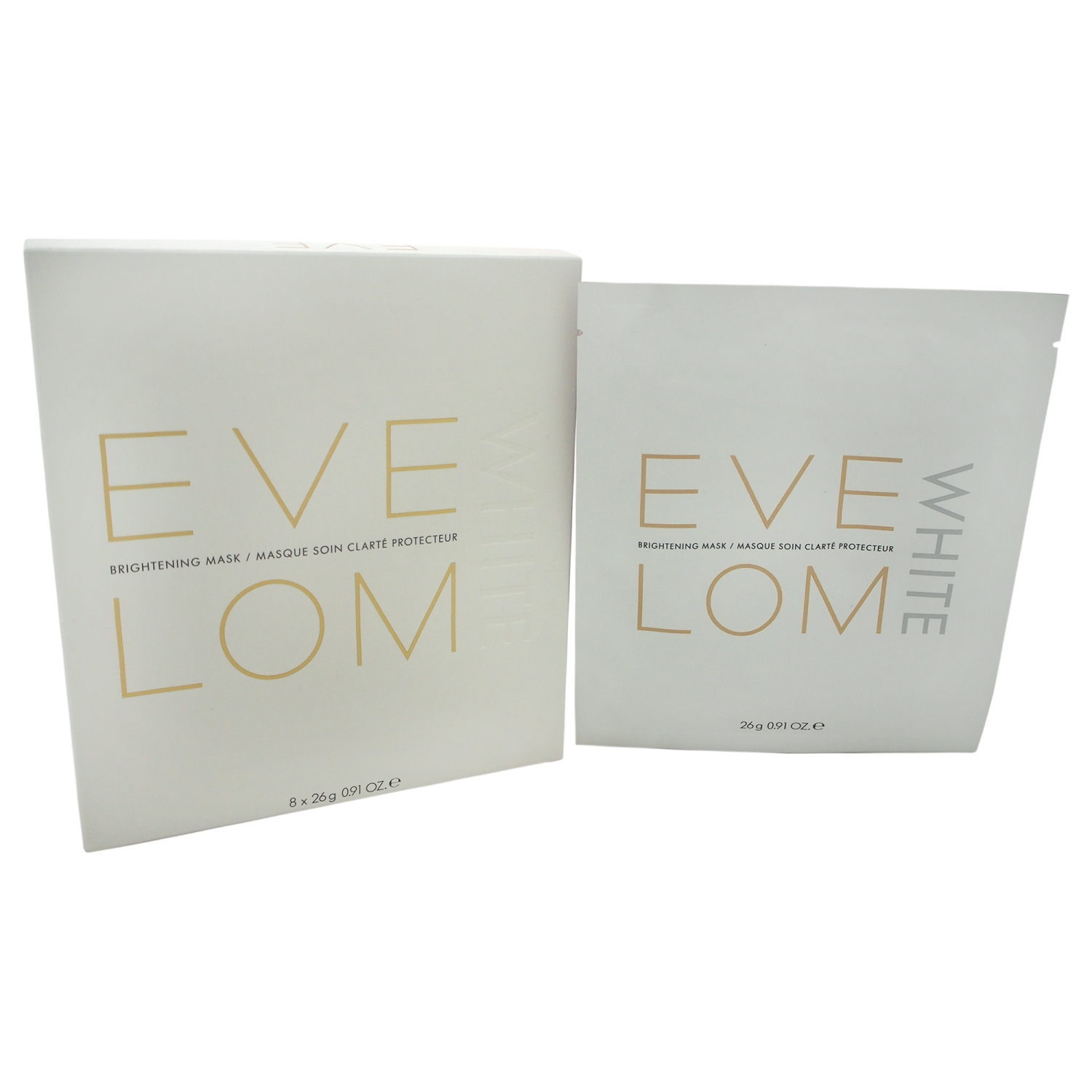 White Brightening Mask by Eve Lom for Unisex - 8 x 0.91 oz Mask