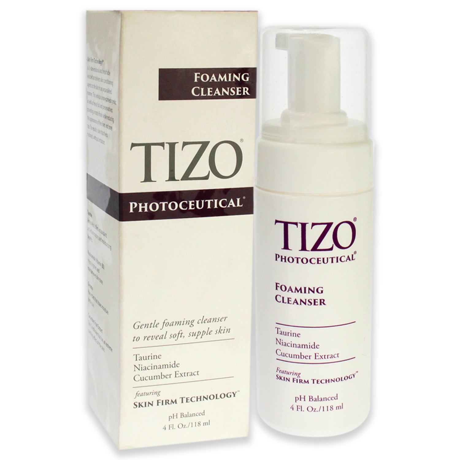 Mousse nettoyante douce photoceutique de Tizo pour unisexe - 4&nbsp;oz Cleaner