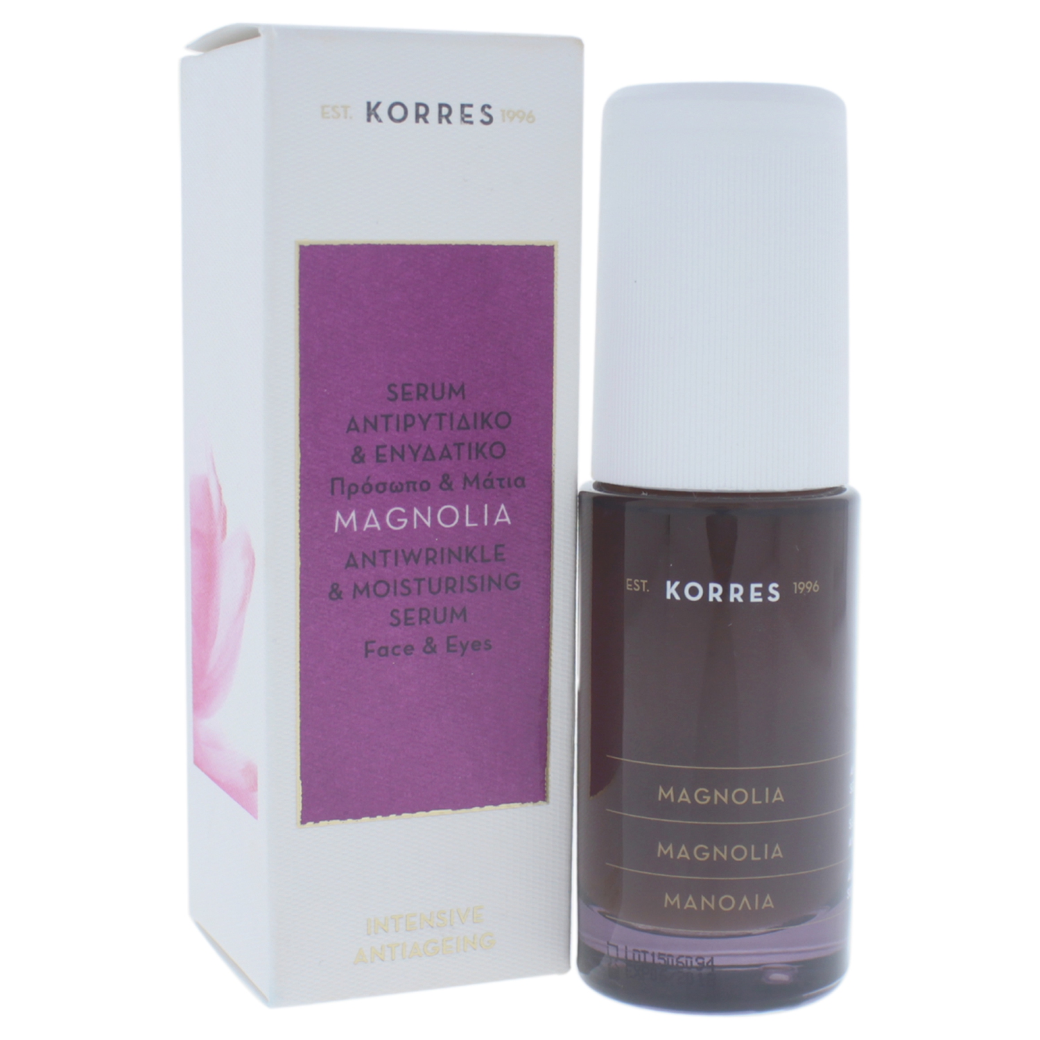Magnolia Antiwrinkle & Moisturizing Serum by Korres for Unisex - 1.01 oz Serum
