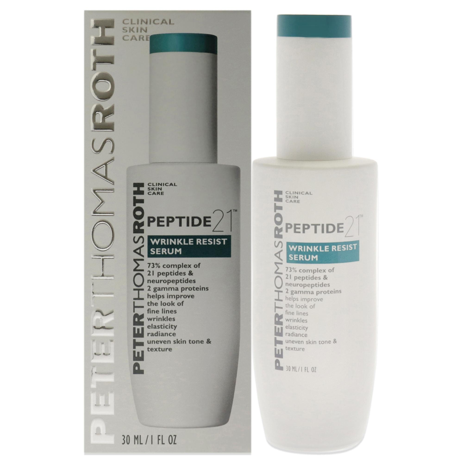 Peptide 21 Wrinkle Resist Serum by Peter Thomas Roth for Unisex - 1 oz Serum