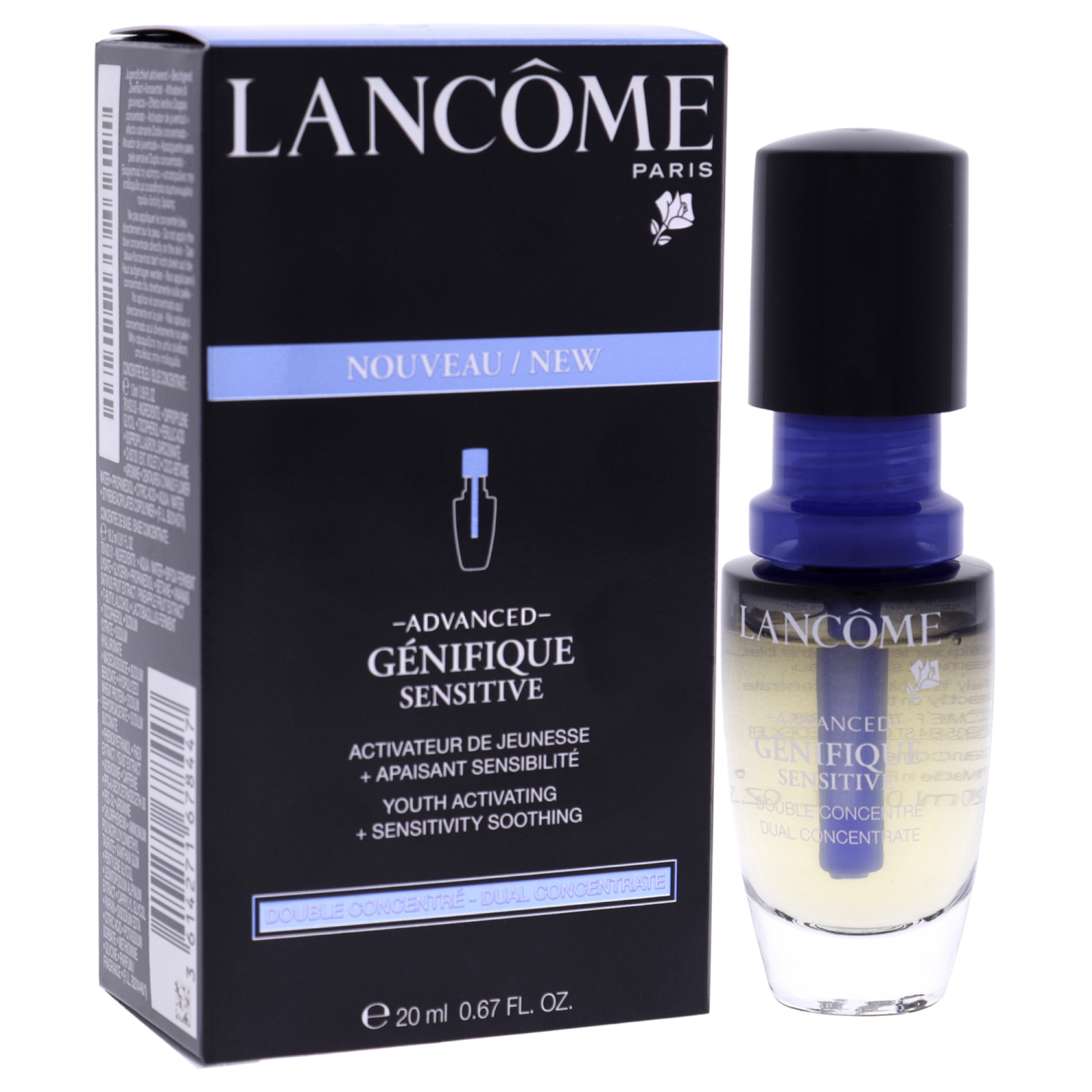 Advanced Genifique Sensitive Dual Concentrate Serum by Lancome for Unisex - 0.67 oz Serum