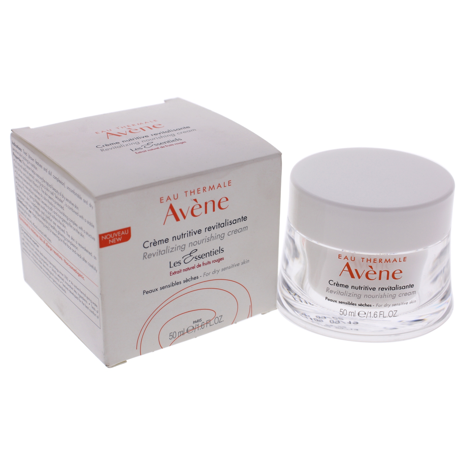 Revitalizing Nourishing Cream - Dry Sensitive Skin by Avene for Women - 1.6 oz Cream