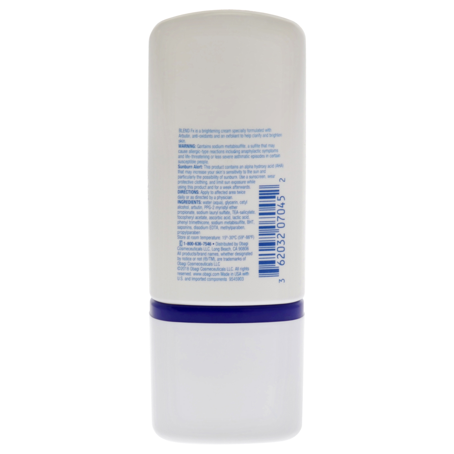 Oragi nu-Derm 5 PM Blend FX by Obagagi for Women - 2&nbsp;oz Cream