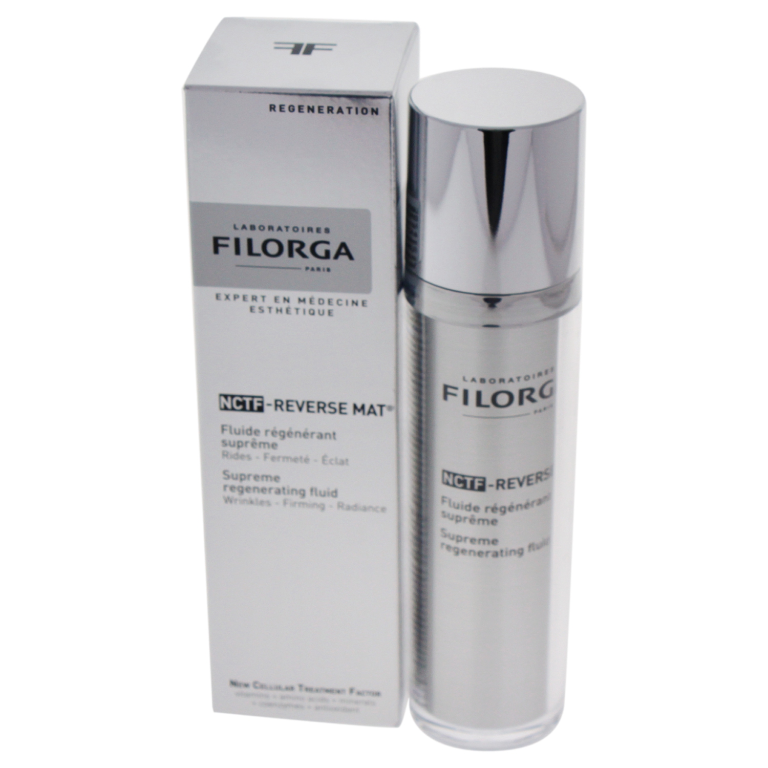 NCTF-Reverse Mat Supreme Regenerating Fluid by Filorga for Unisex - 1.7 oz Treatment