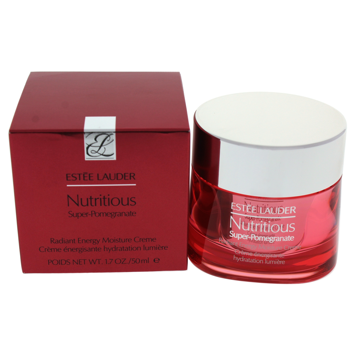 Nutritious Super-Pomegranate Radiant Energy Moisture Creme by Estee Lauder for Women - 1.7 oz Cream