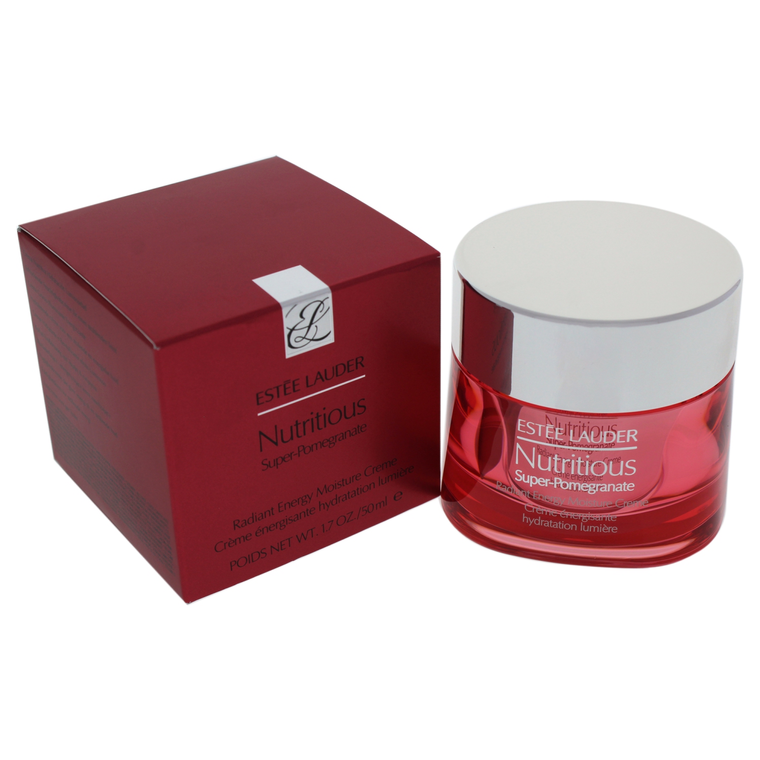 Nutritious Super-Pomegranate Radiant Energy Moisture Creme by Estee Lauder for Women - 1.7 oz Cream
