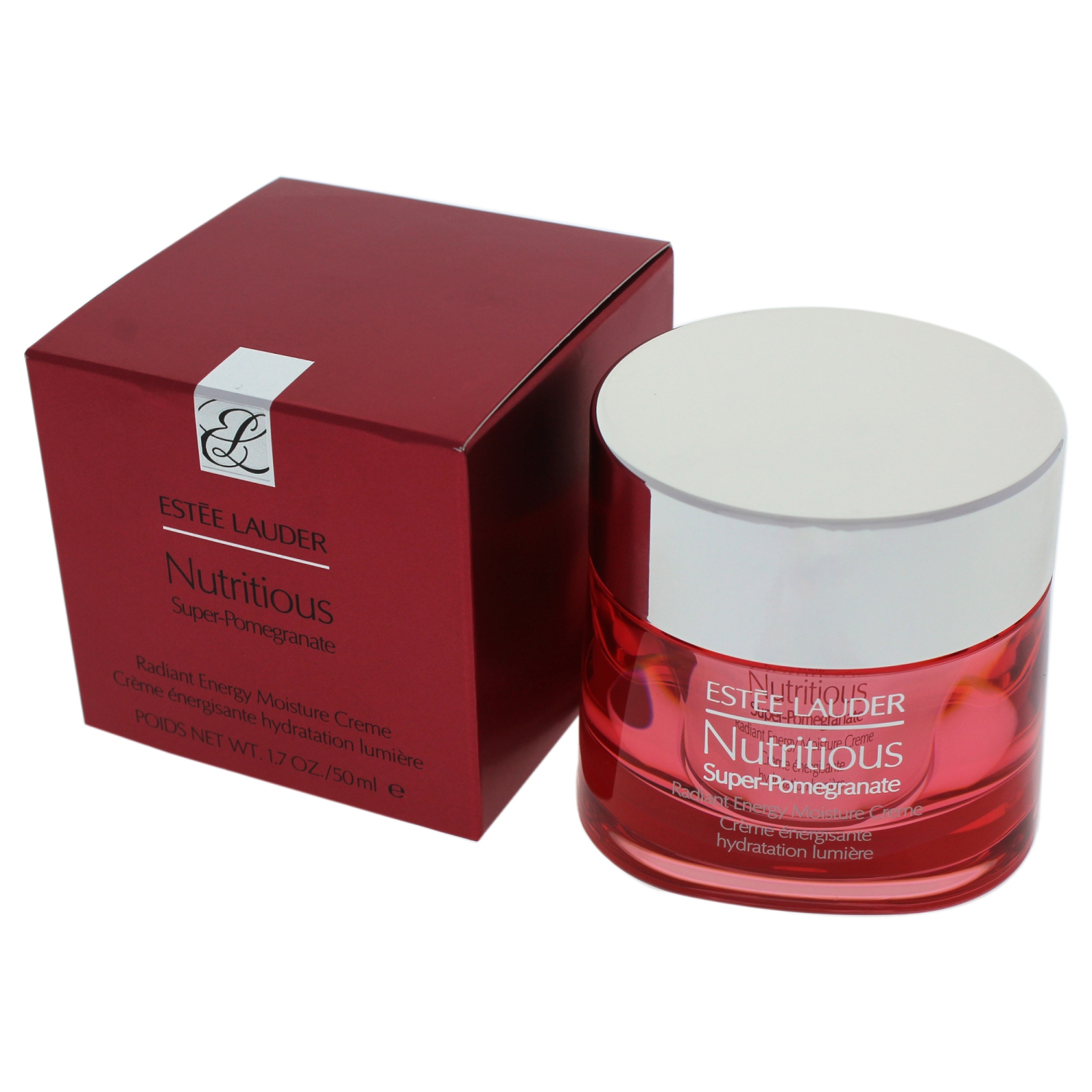 Nutritious Super-Pomegranate Radiant Energy Moisture Creme by Estee Lauder for Women - 1.7 oz Cream