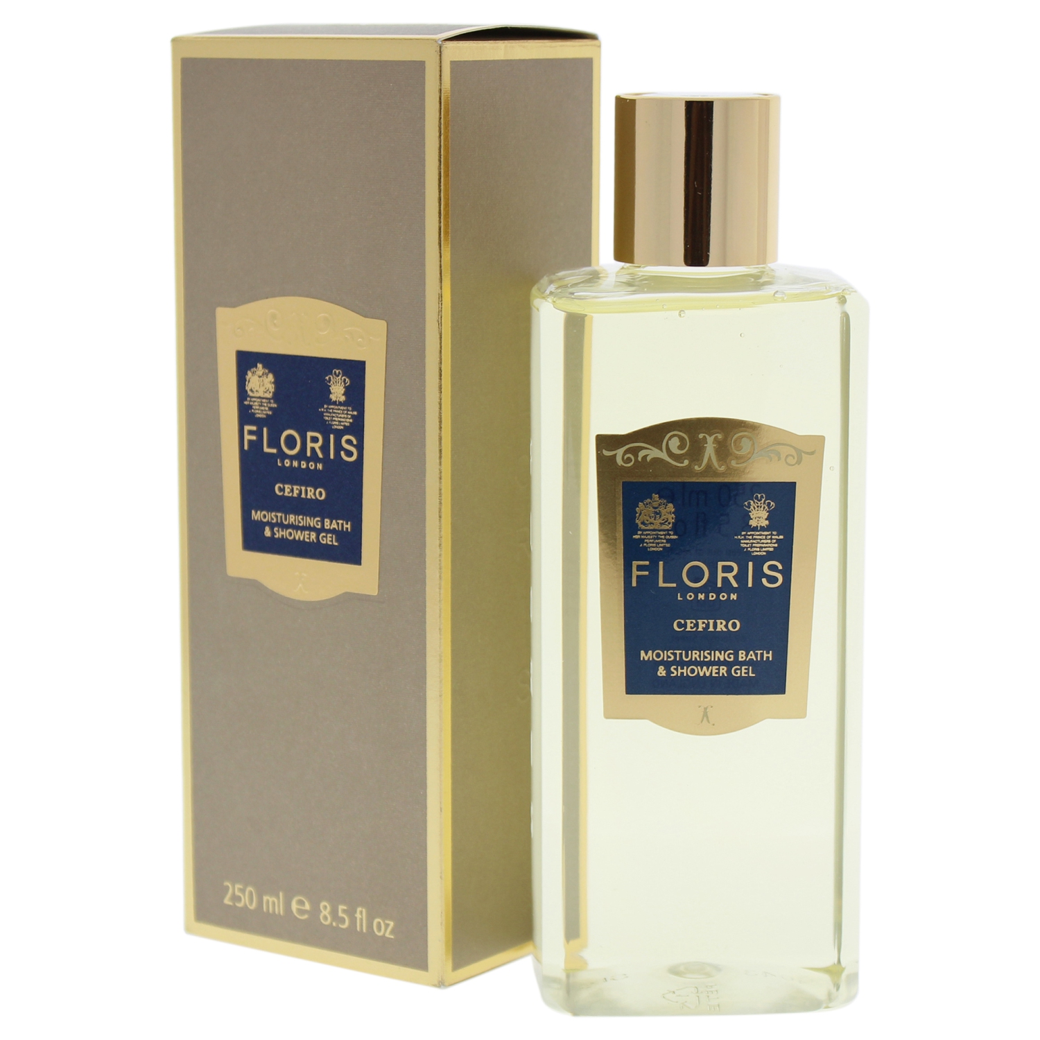 Cefiro Moisturising Bath & Shower Gel by Floris London for Unisex - 8.5 oz Bath & Shower Gel